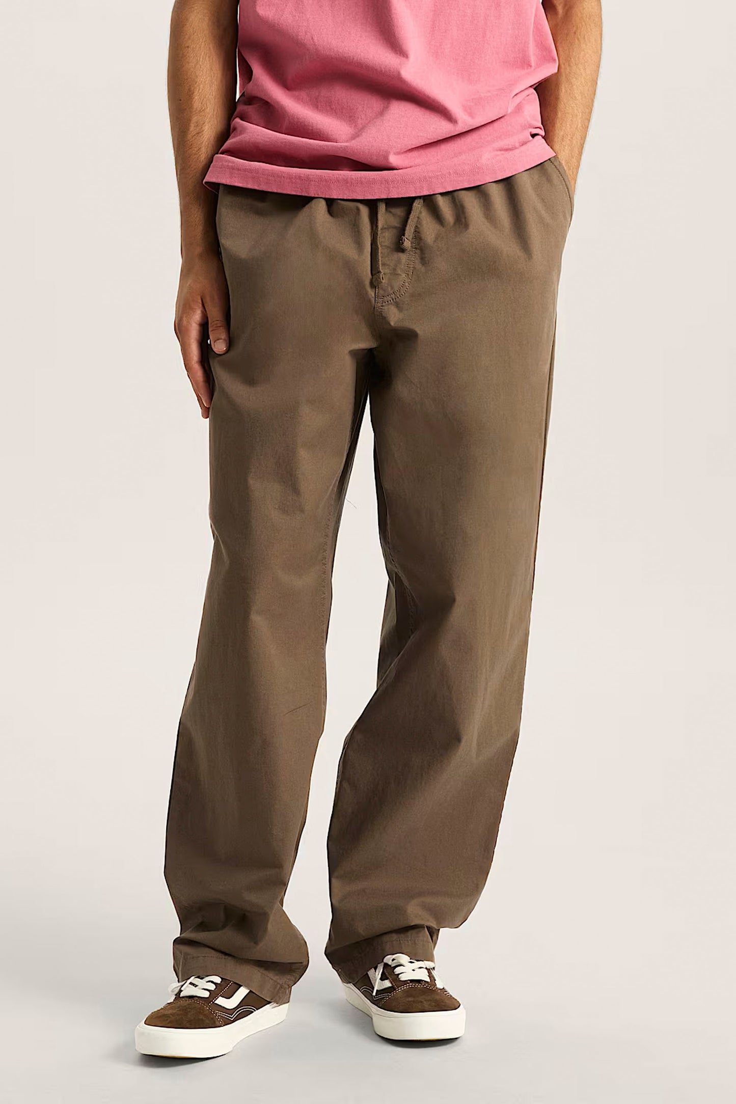 Pukas Surf Shop Vans Range Tapered Pants in Brown