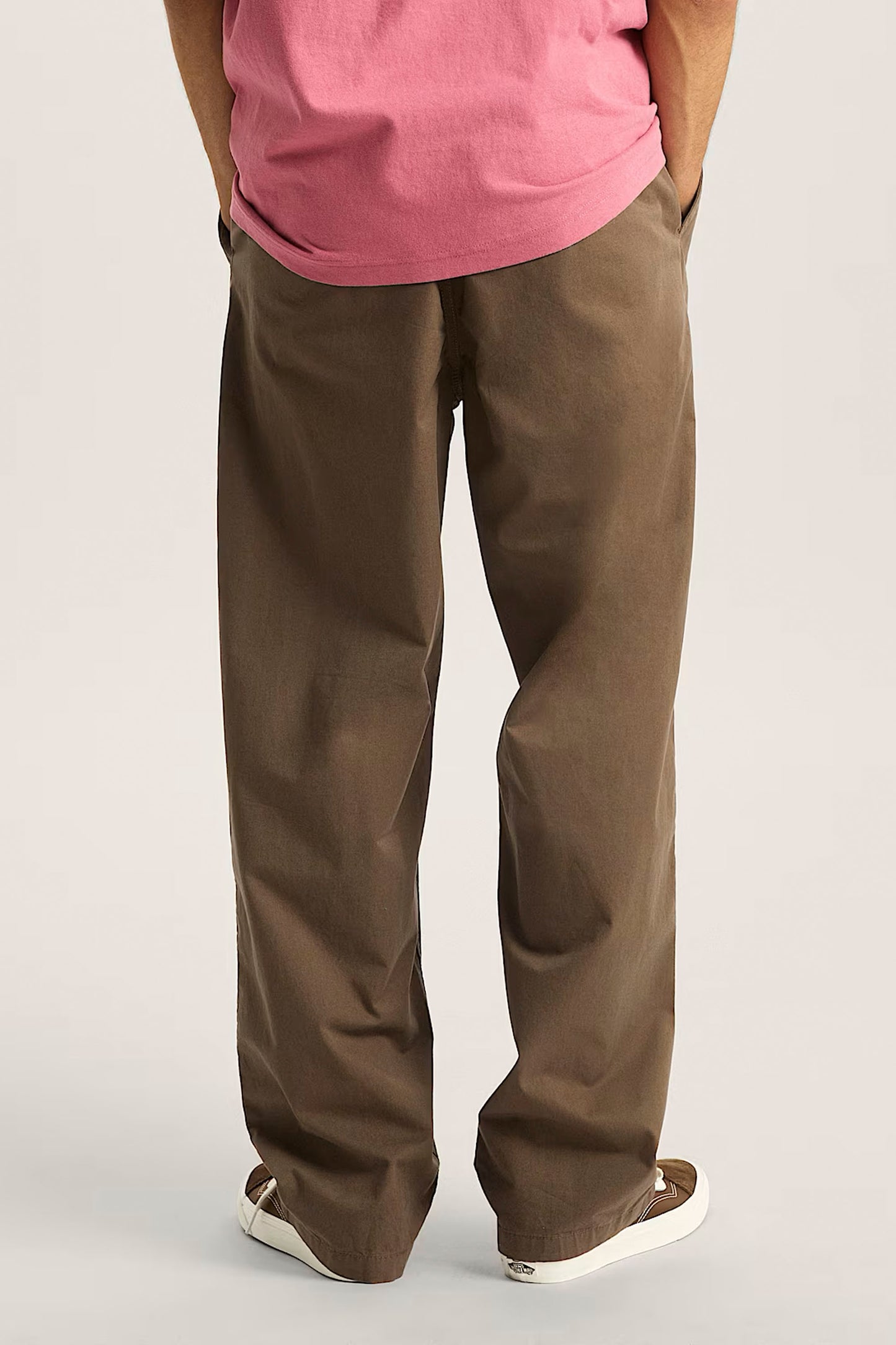Pukas Surf Shop Vans Range Tapered Pants in Brown