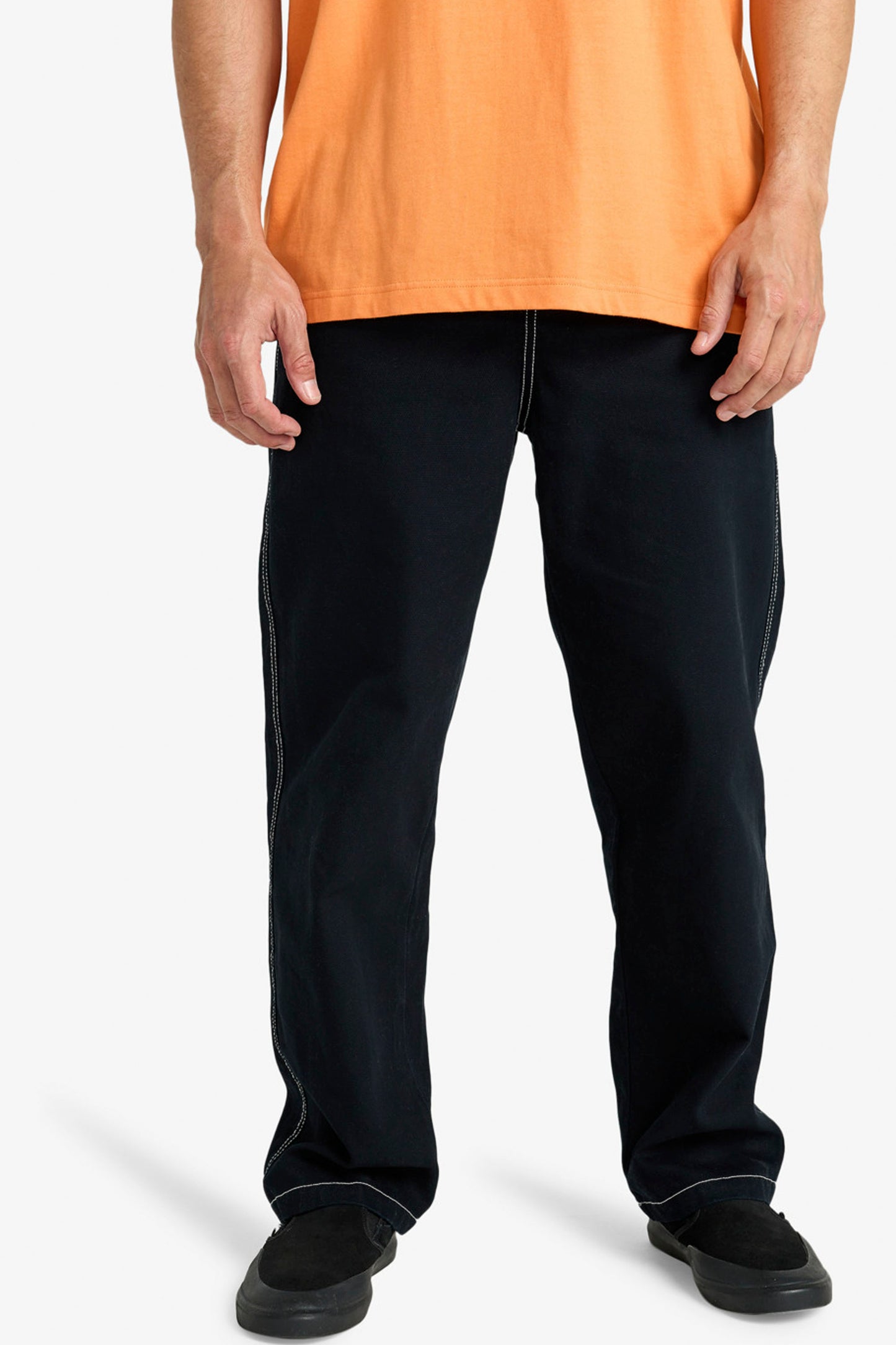 Pukas Surf Shop Billabong Larry Canvas denim joggers black