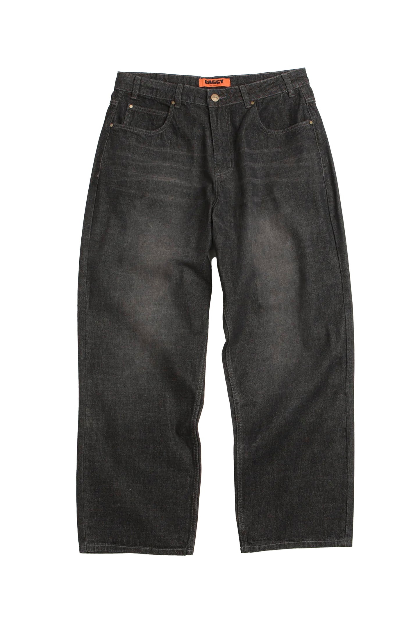 BUTTER Scorpion Stitch Denim Jeans slub black men's detailed jeans