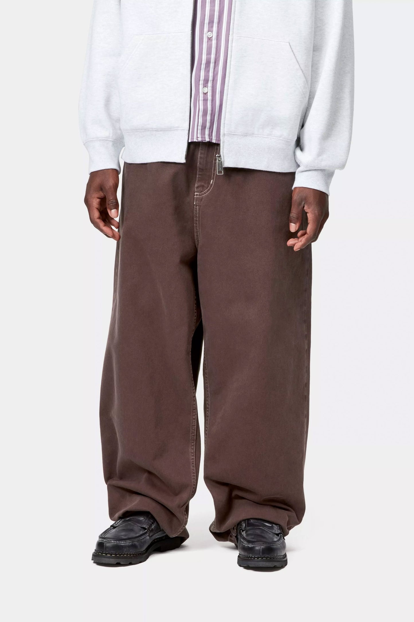 Pukas Surf Shop Carhartt WIP stone-dyed twill pant in Palisander