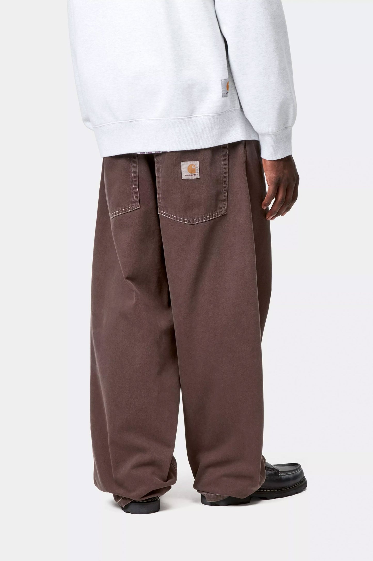 Pukas Surf Shop Carhartt WIP stone-dyed twill pant in Palisander