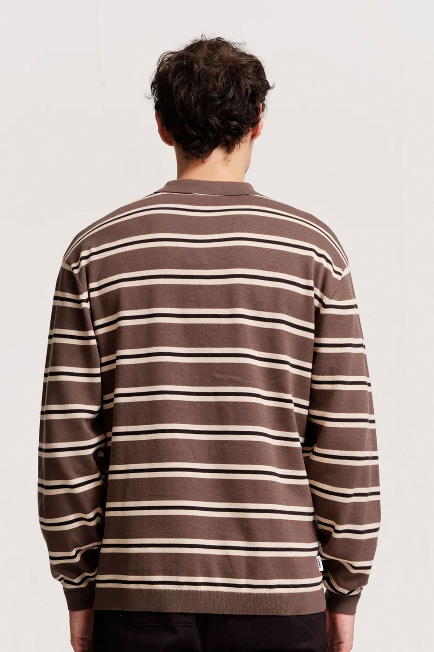 Pukas Surf Shop Man Polo Parlez Aspen Longsleeve Polo Knit Moss 2