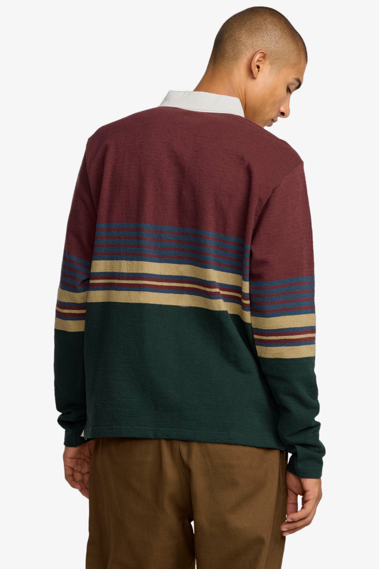 Pukas Surf Shop RVCA men's long sleeve polo