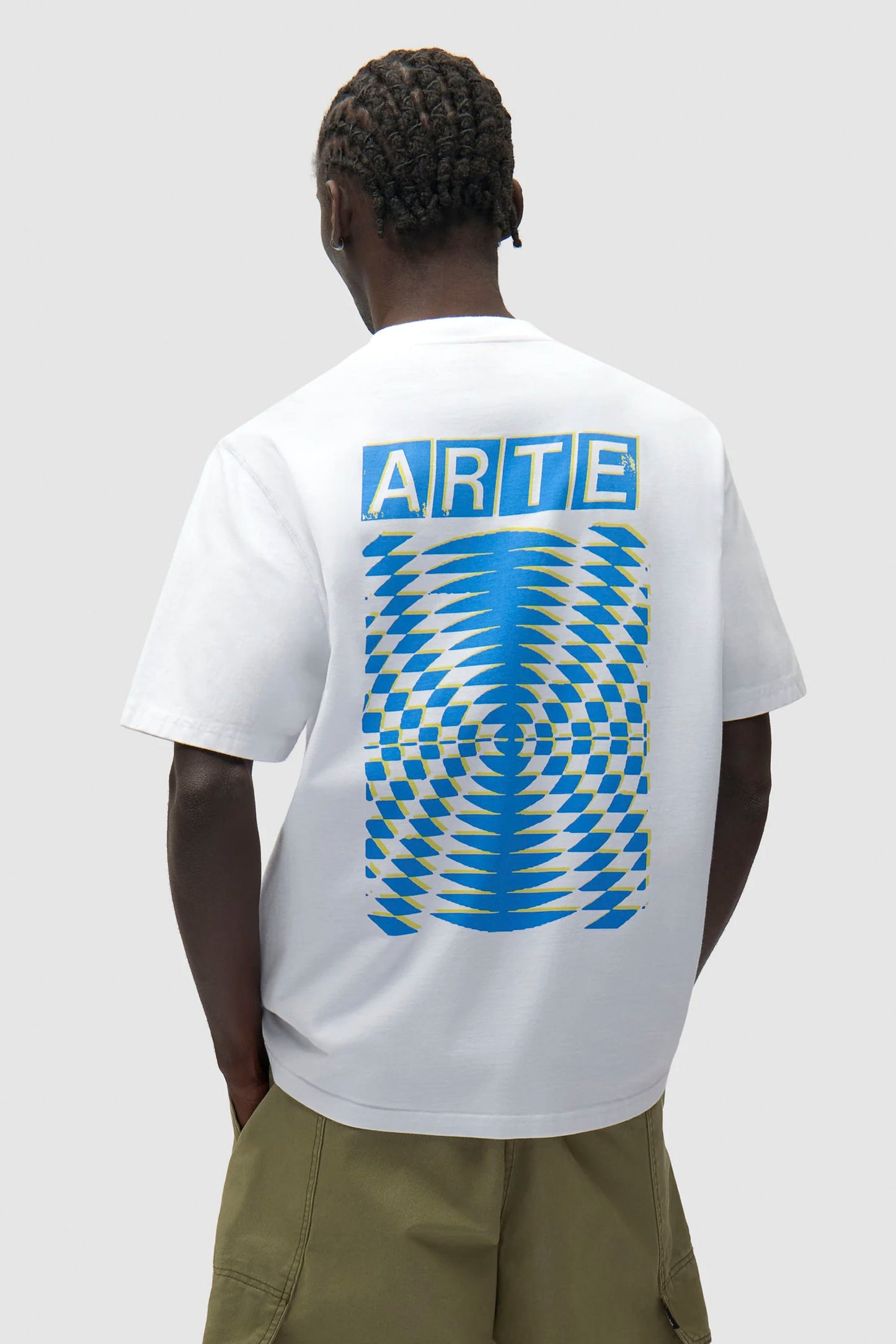 ARTE Abstract Back Print T-Shirt - Men's Graphic Tee
