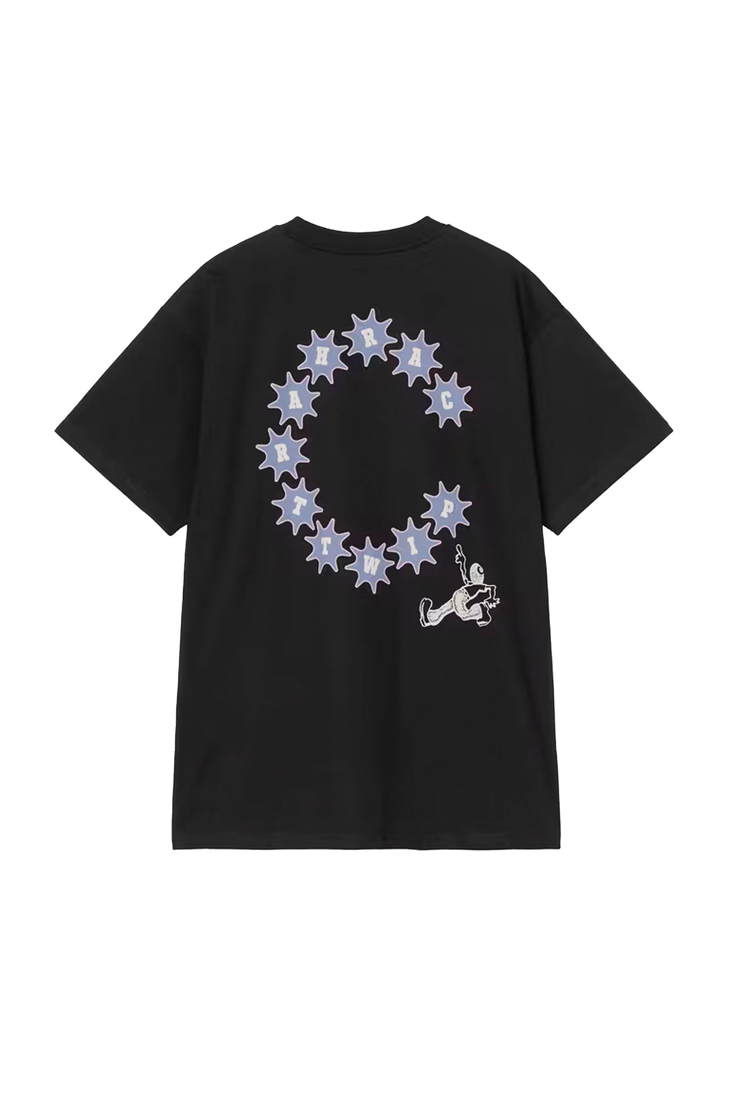 CARHARTT WIP C Trip T-Shirt in black with graphic prints