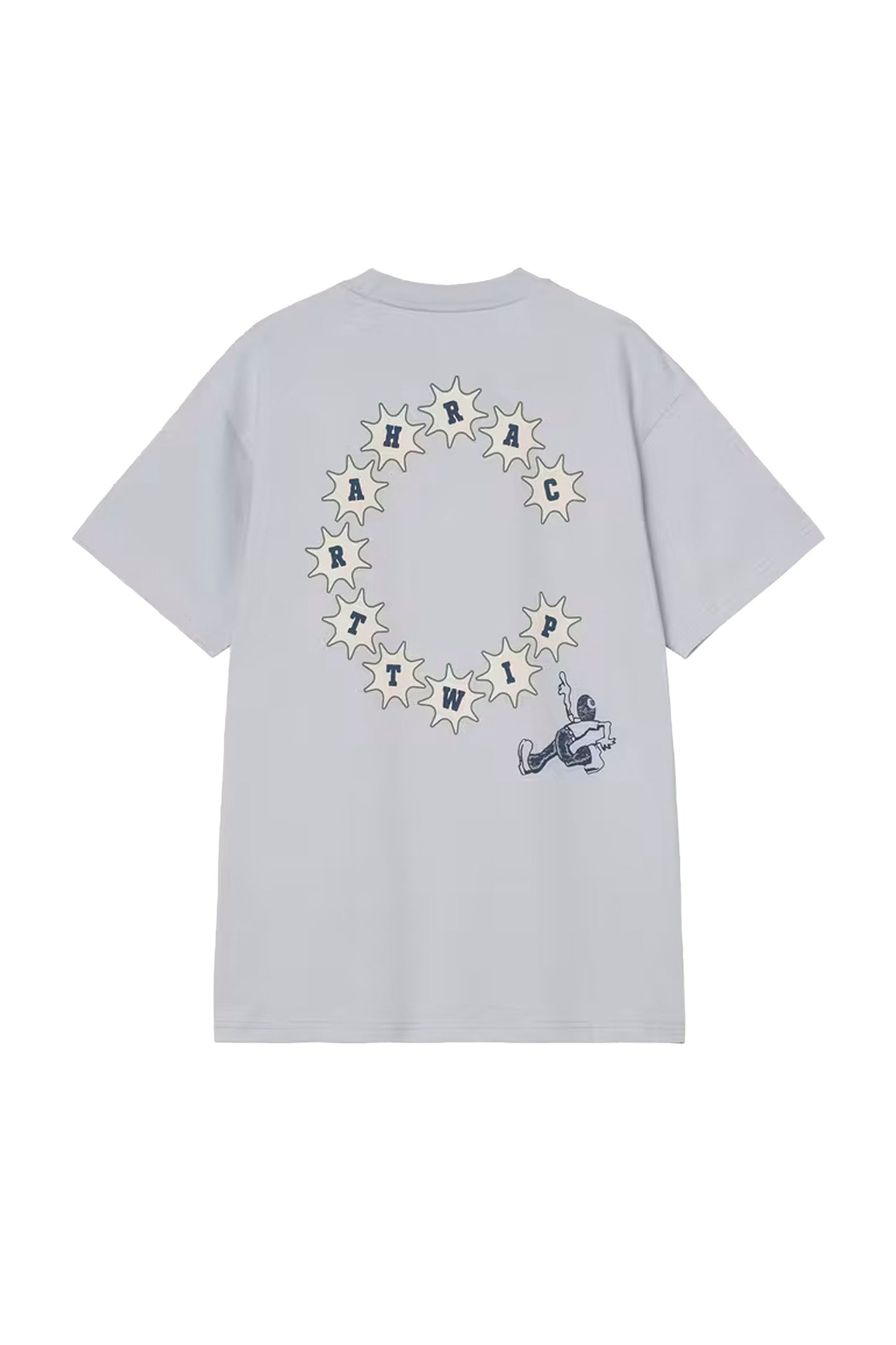 CARHARTT WIP C Trip T-Shirt in mirror colorway with graphic prints