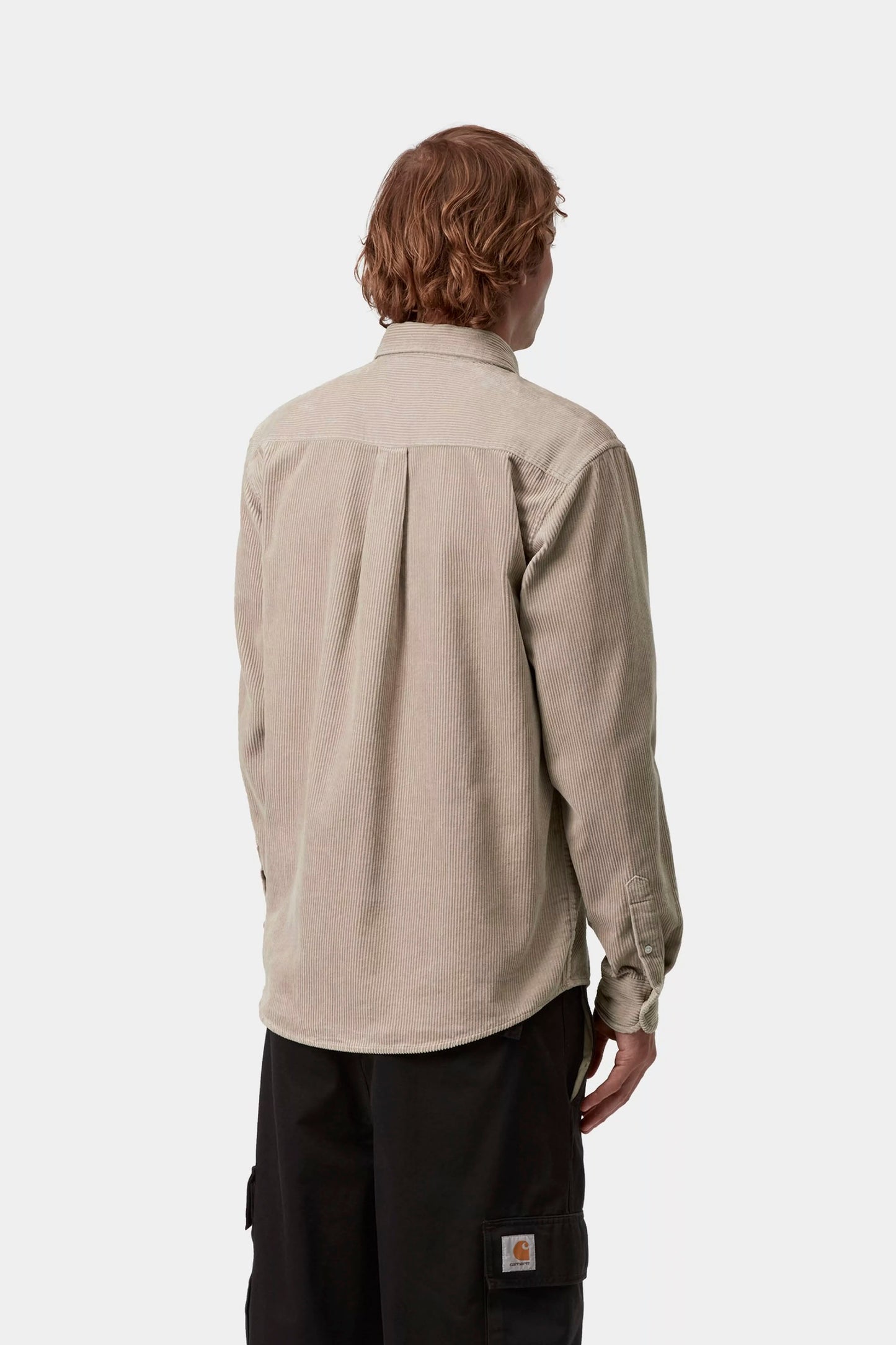 Pukas Surf Shop Carhartt WIP L/S Madison Cord Shirt Wall tone corduroy
