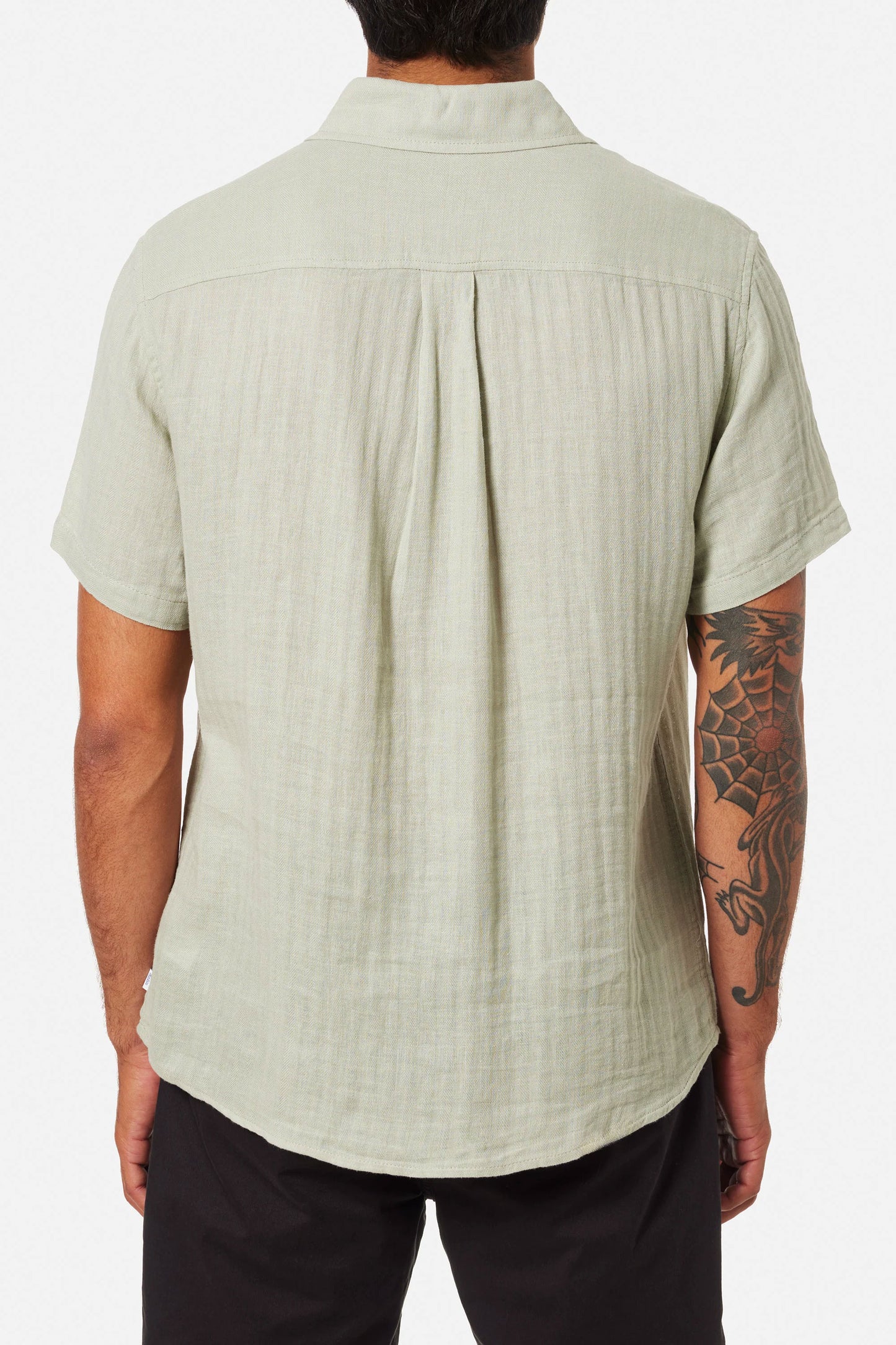 Pukas Surf Shop Man Shirt Katin Alan Solid Desert Sage