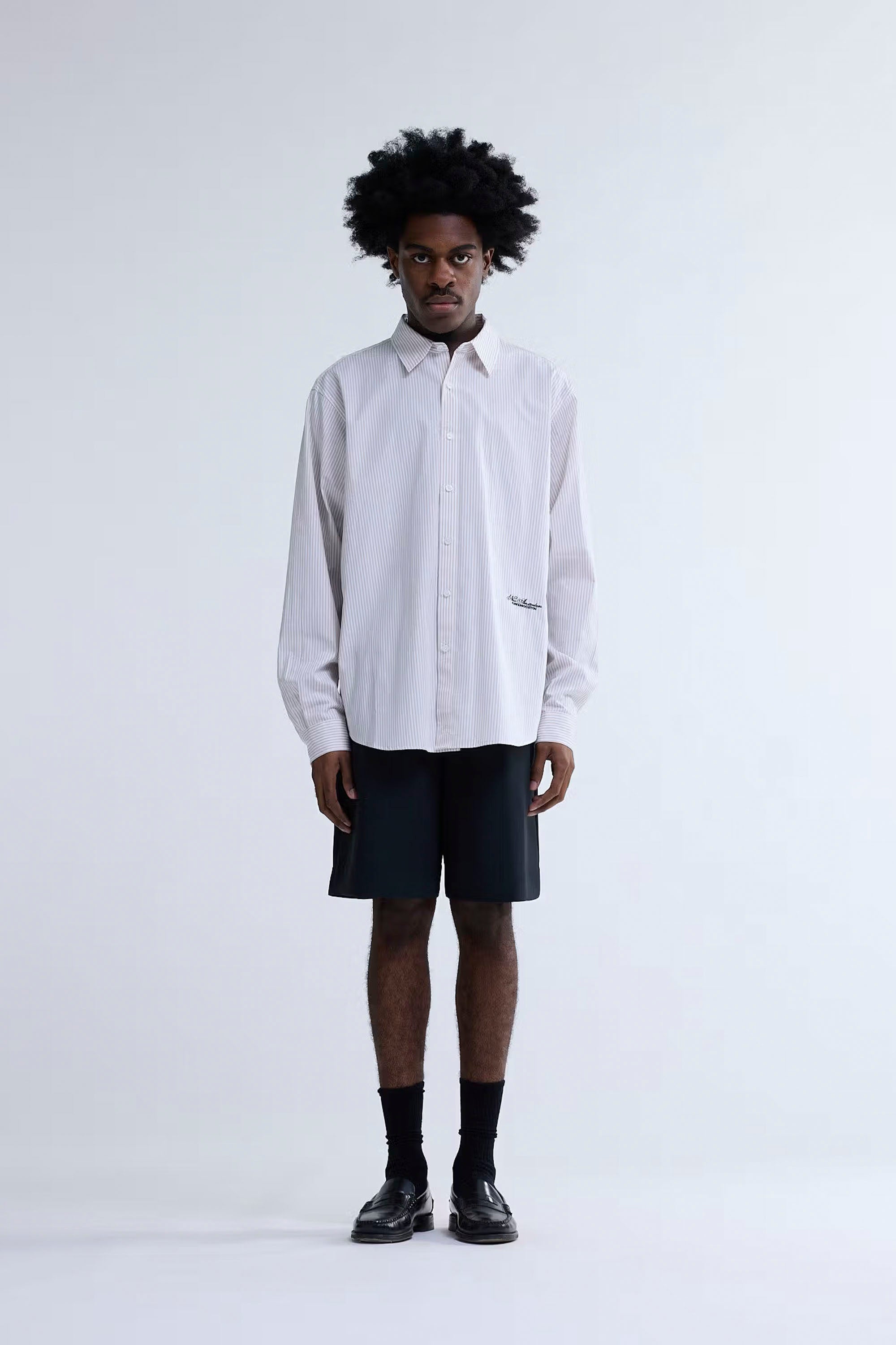 New Amsterdam Beach Shirt Stripe | Shop at PUKAS SURF SHOP