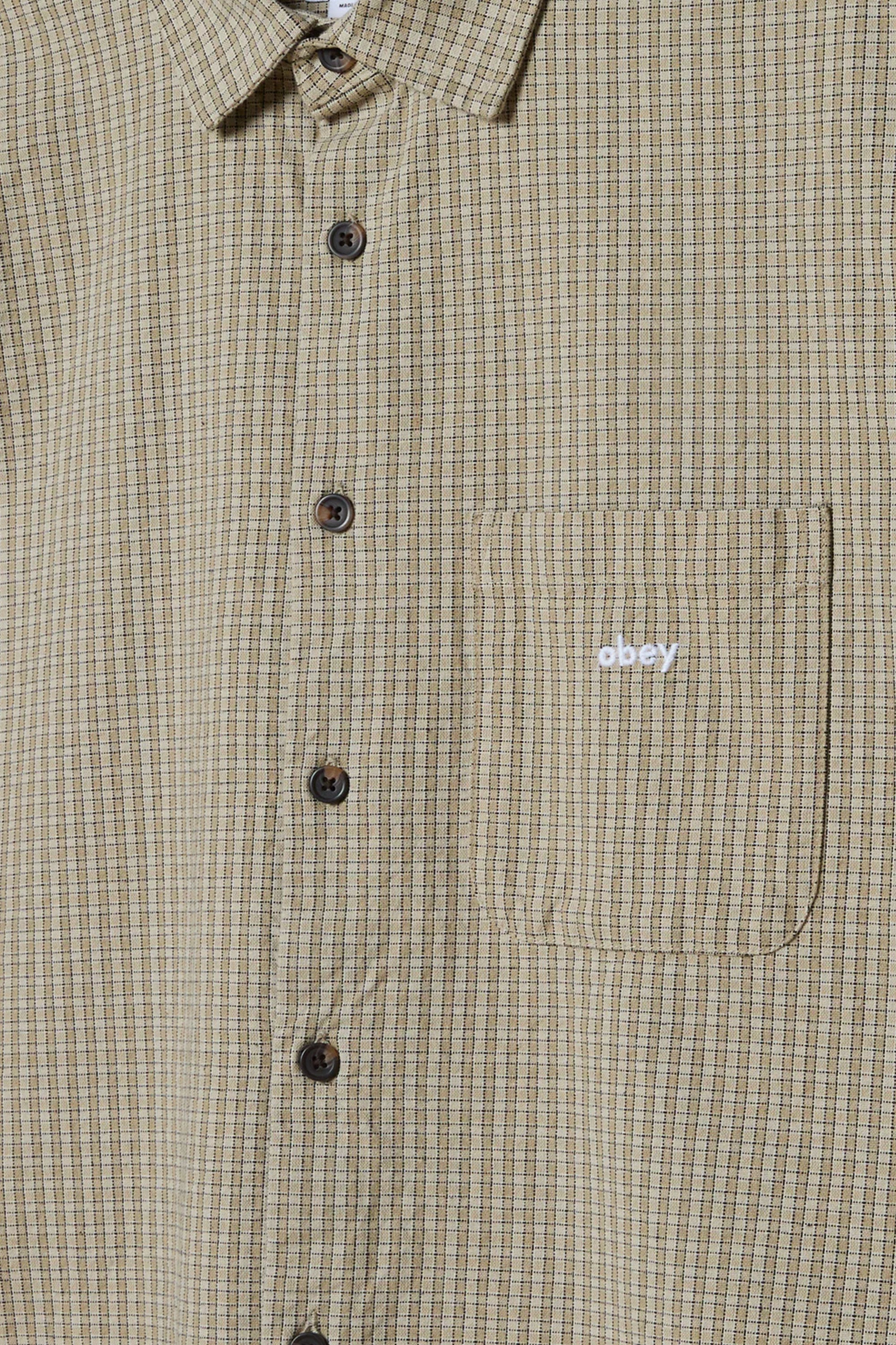 OBEY JIMMY WOVEN | Shop at PUKAS SURF SHOP