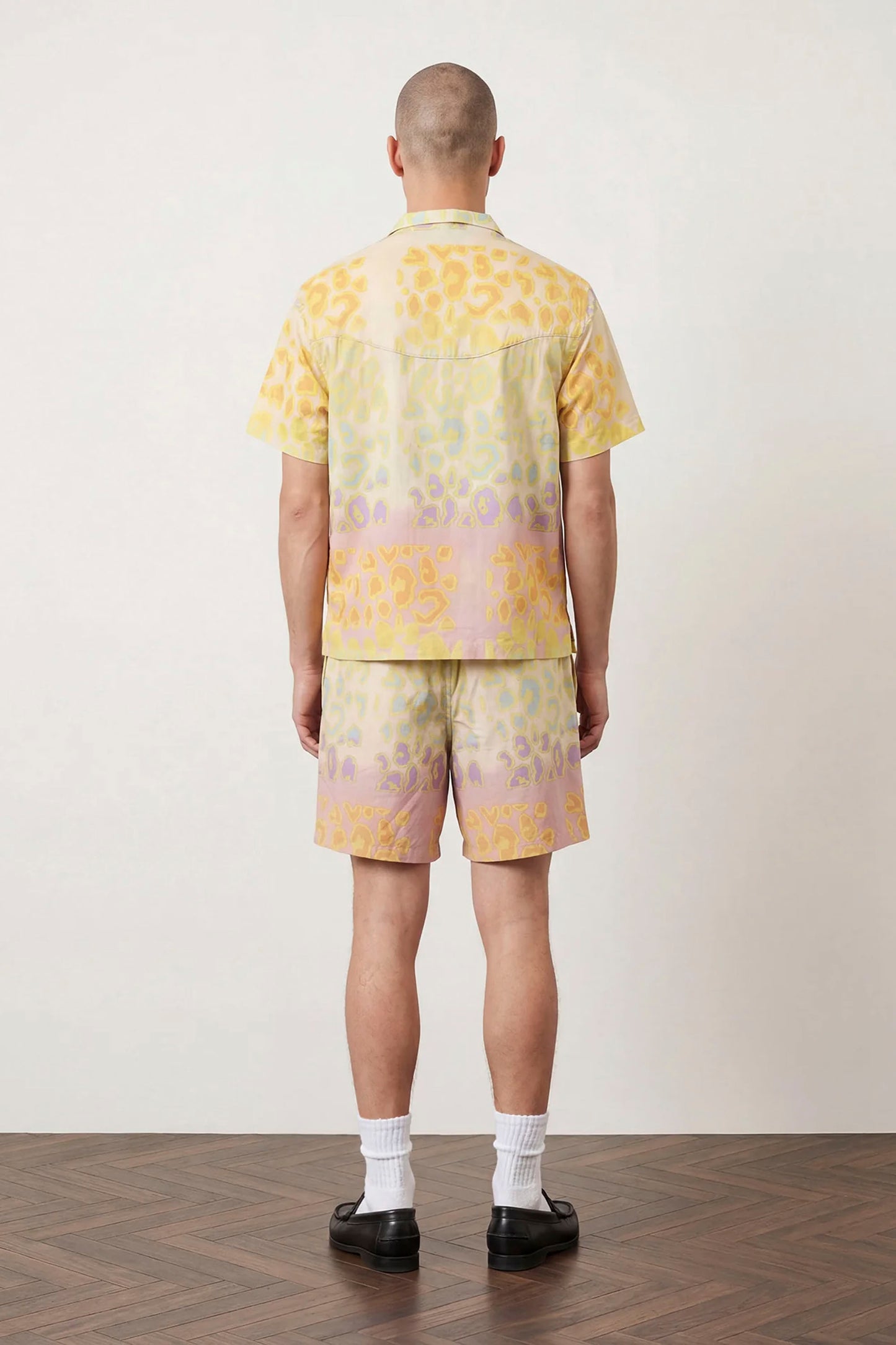 Pas de Mer Leopard shirt in multicolor for men
