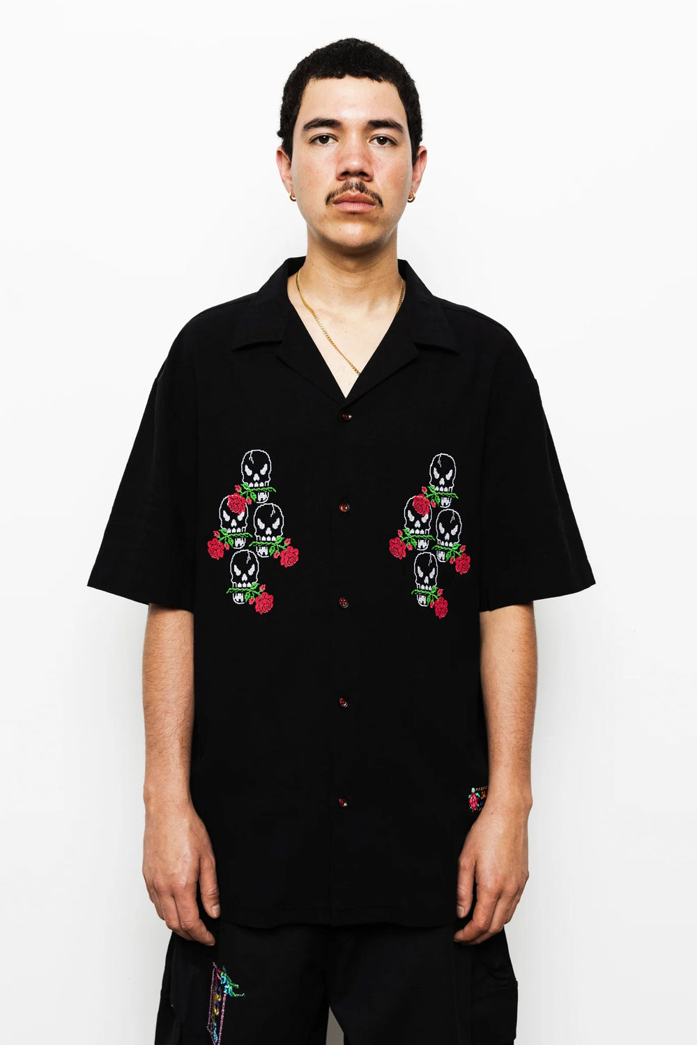 Puka Surf Shop Man Shirt Pas De Mer Magic Shirt Black