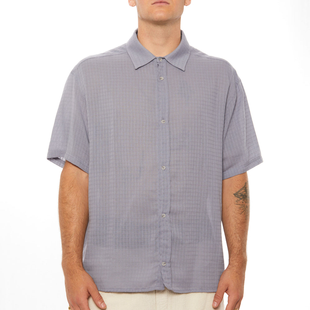 Pukas Surf Shop Man Shirt Pukas Clothing Emptiness Shirt Blue