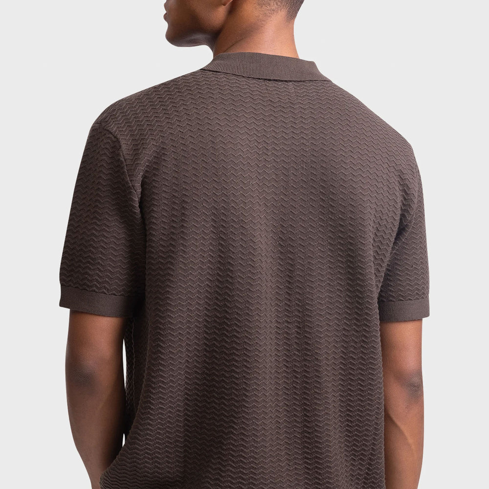 
                      
                        Pukas Surf Shop Man Shirt Redefined Rebel Fernando Knit Polo Turkish Coffee
                      
                    