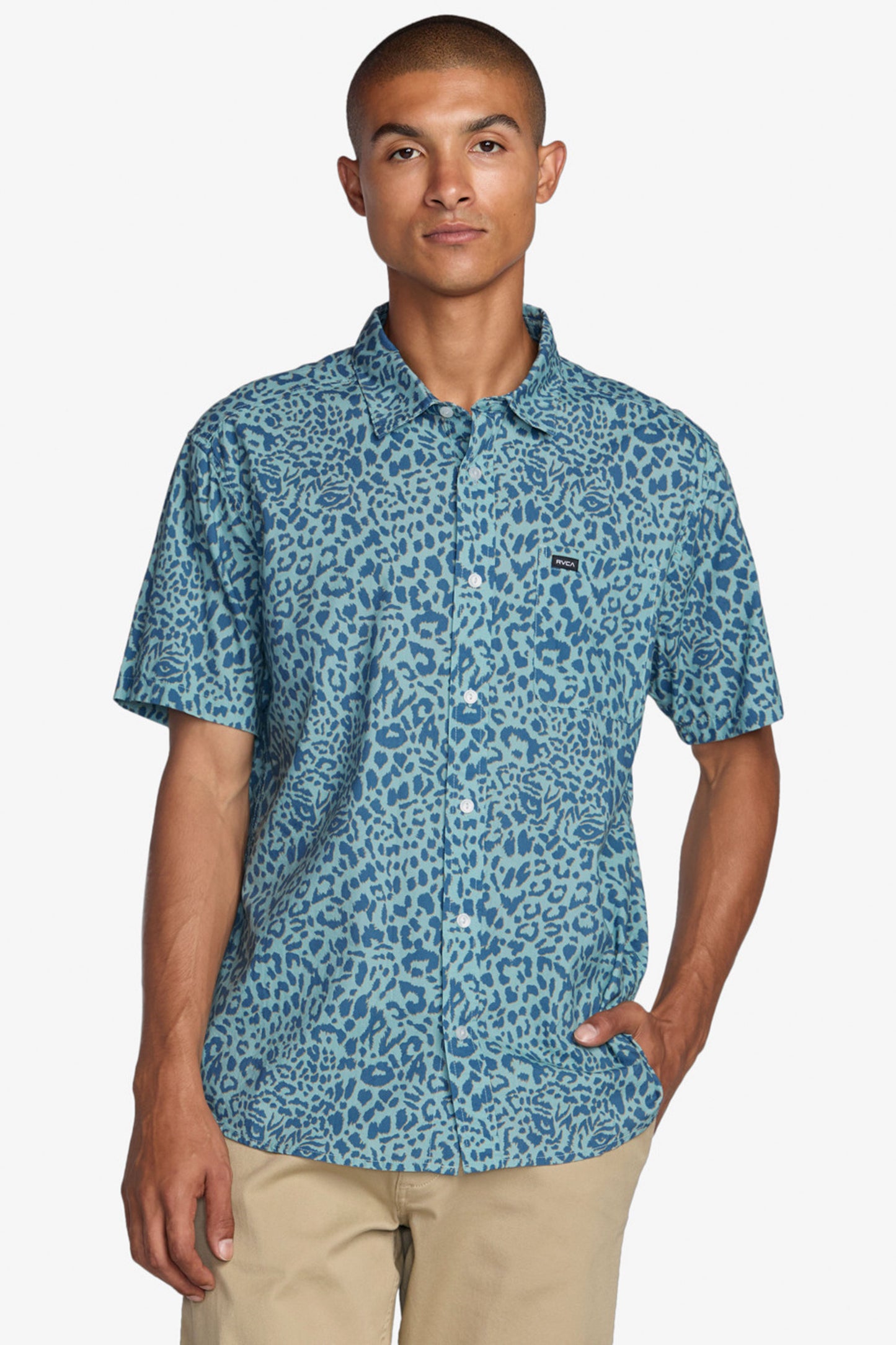 Pukas-Surf-Shop-Man-Shirt-Rvca-Anytime-Blue-Haze-