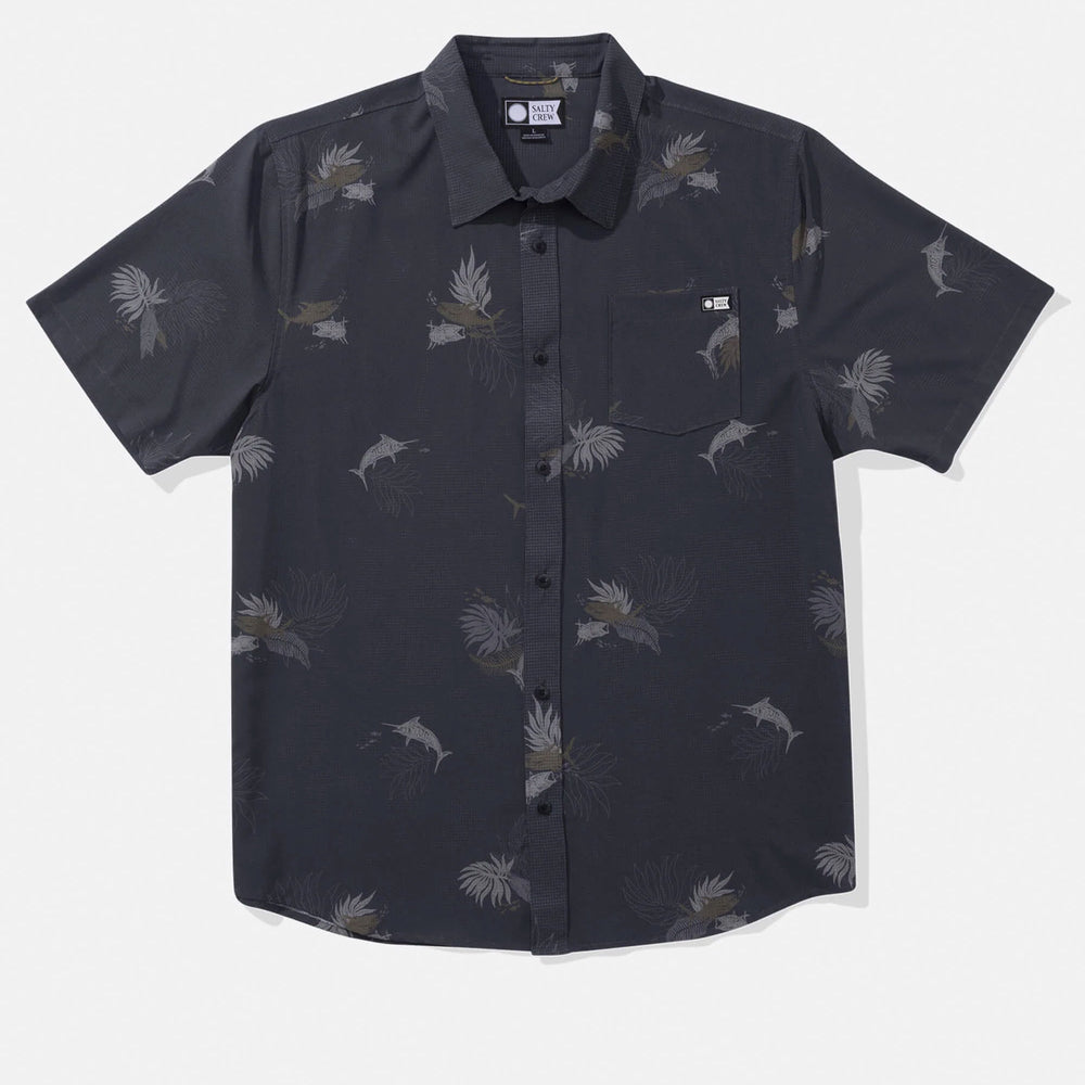 
                      
                        Pukas Surf Shop Man Shirt Salty Crew Breezer Perf Ss Tech Woven Charcoal
                      
                    