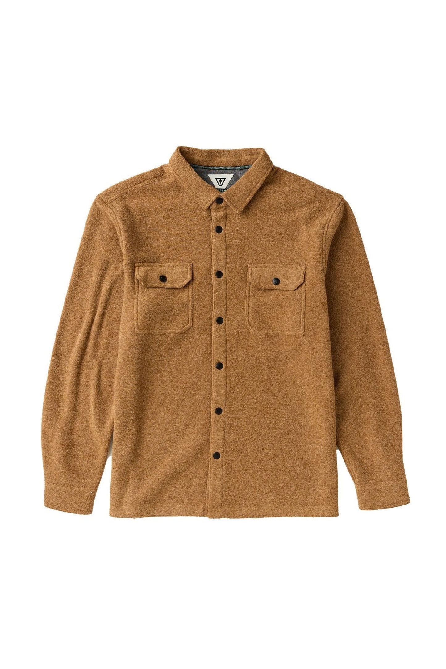 Vissla Pukas Surf Shop Looper Terry Eco LS Shirt Rubber relaxed terry fleece shirt