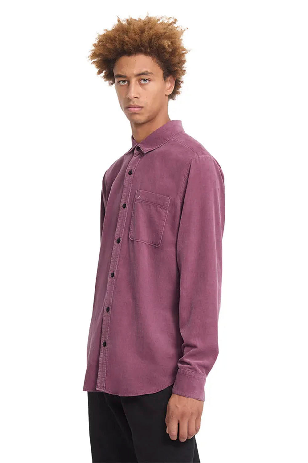 VOLCOM Zander Cord Shirt Orchid | Shop at PUKAS SURF SHOP