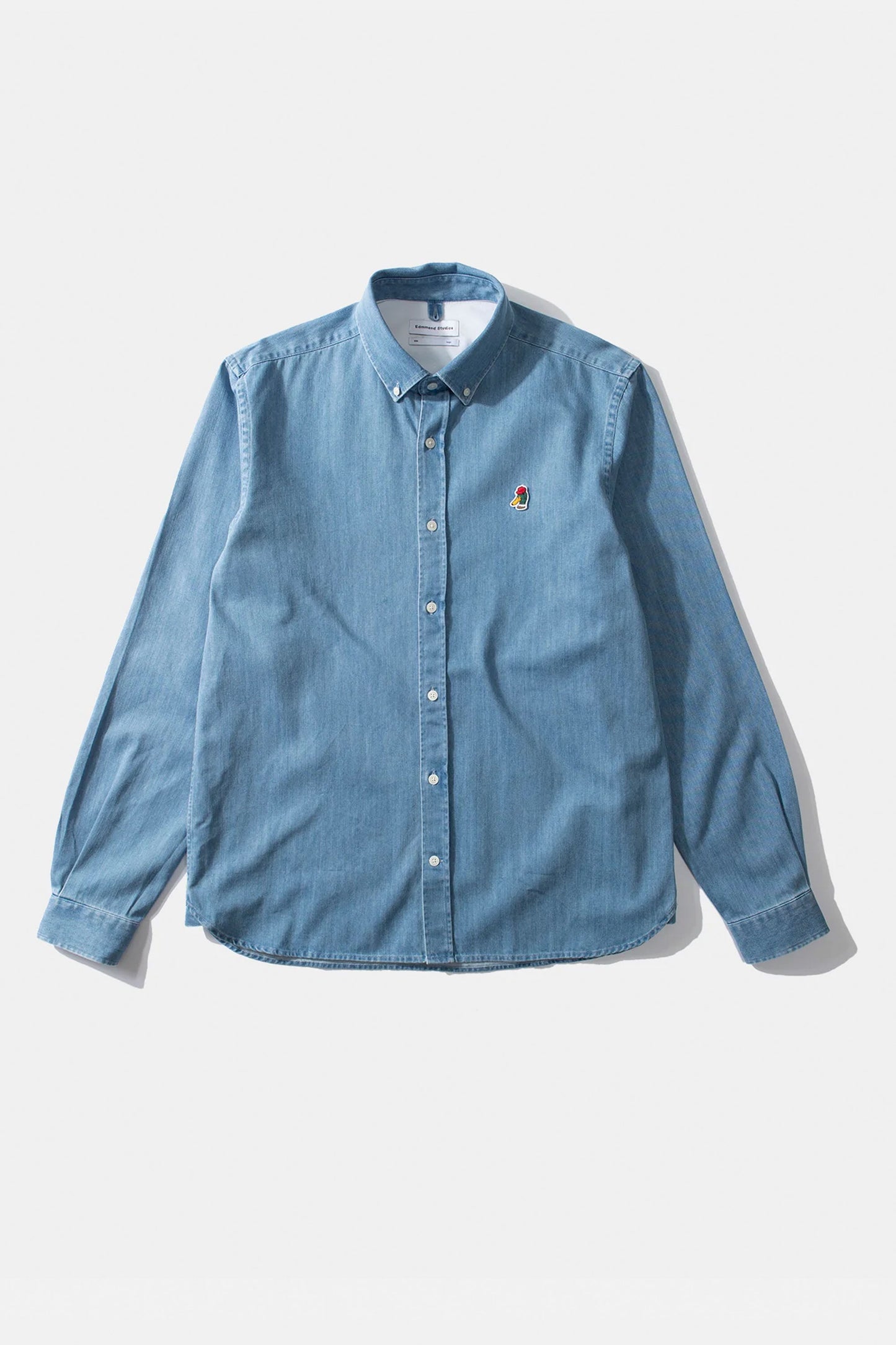 Pukas Surf Shop Man Shirts Edmmond Special Duck Plain Stonewash