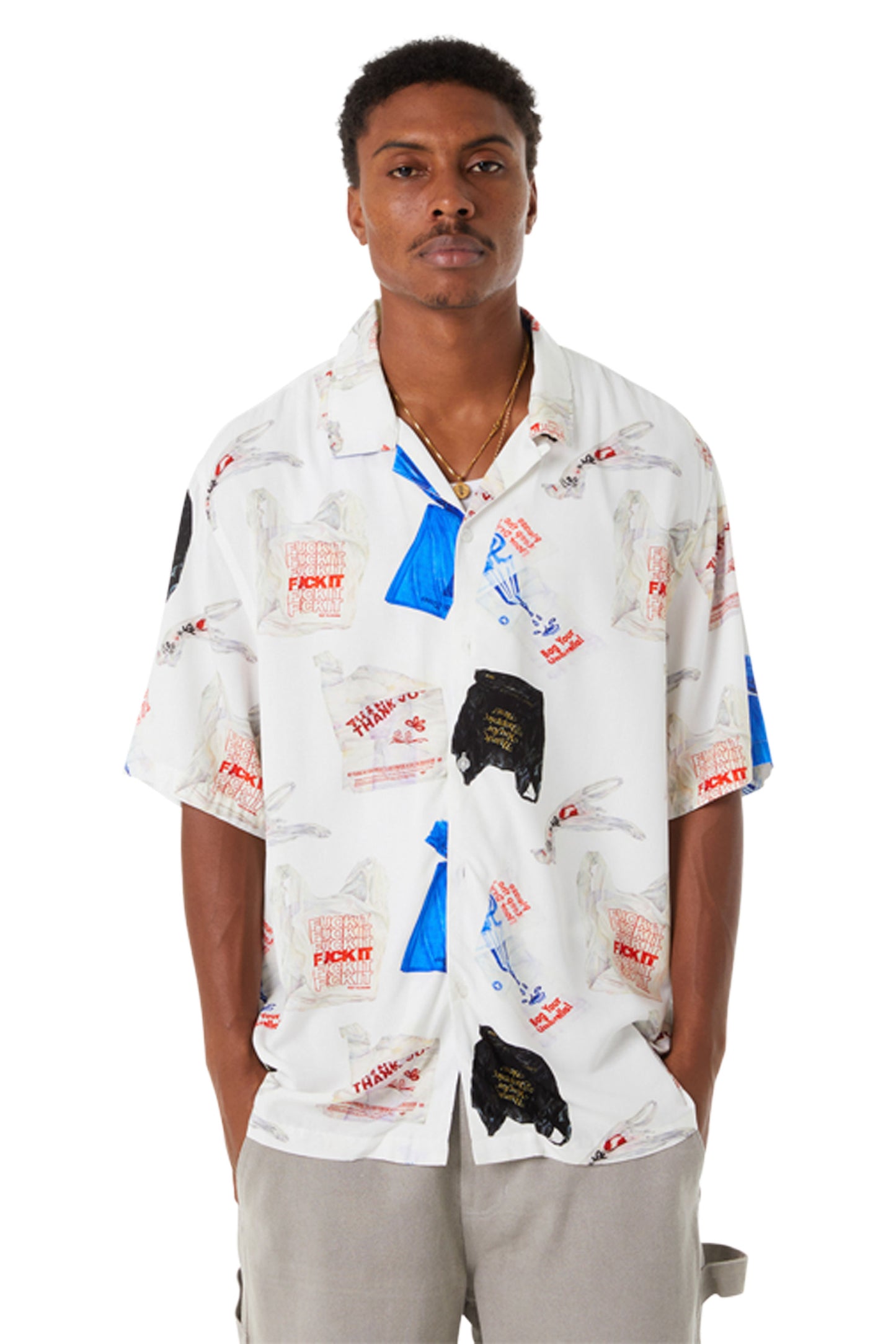 Pukas Surf Shop Man Shirts HUF Merida Resort Multi