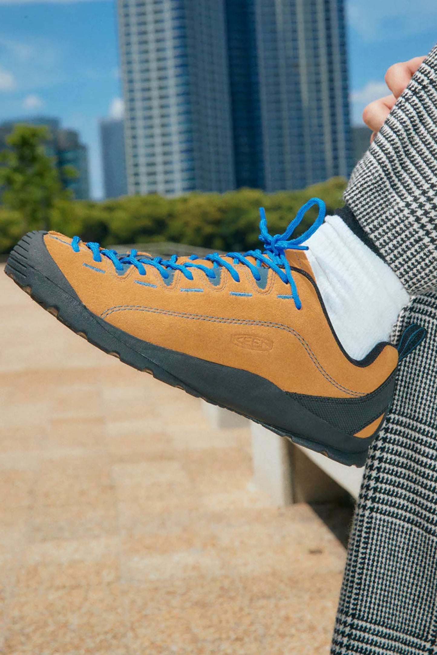 Pukas Surf Shop Man Shoes Keen Jasper Cathay Spice Orion Blue