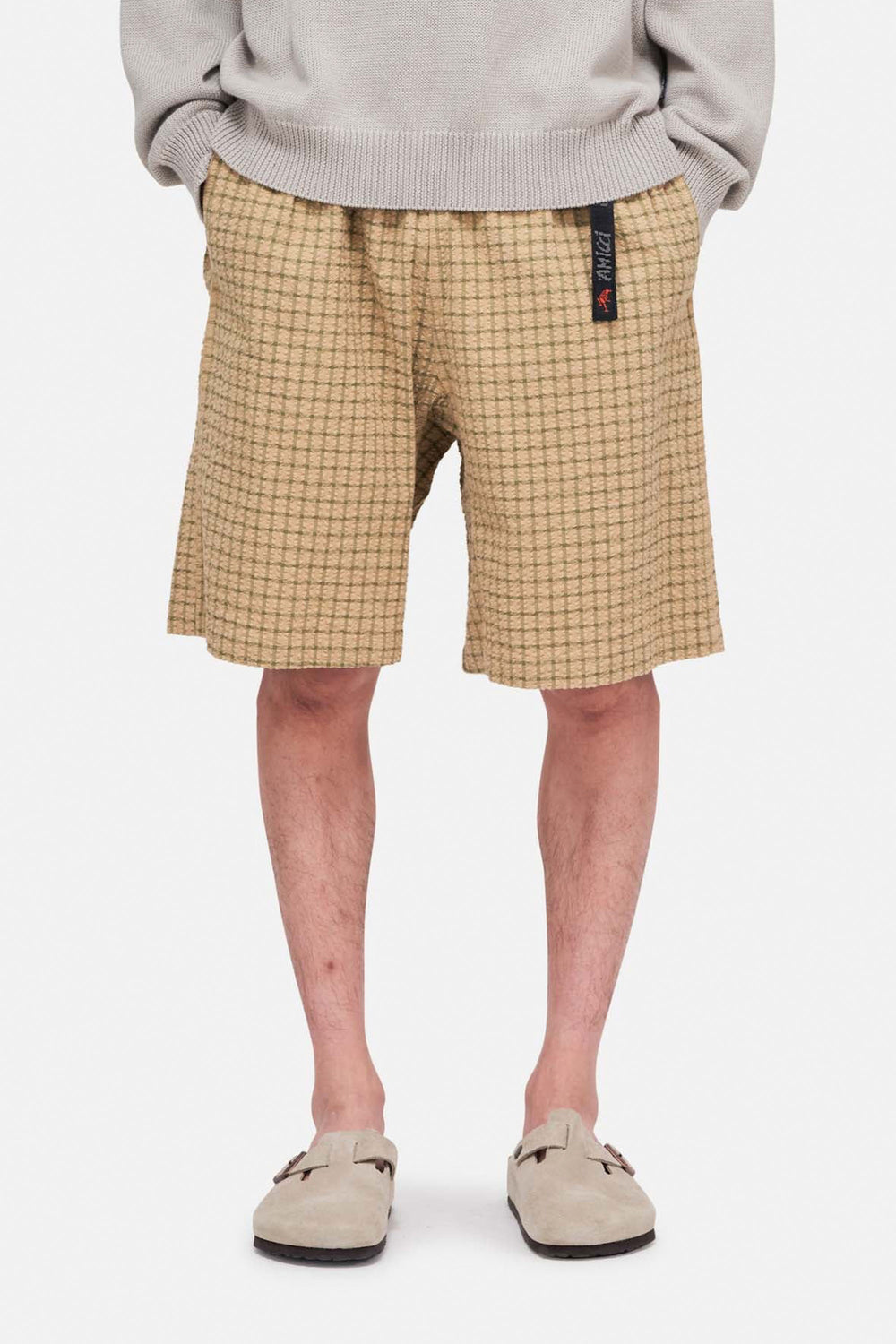Pukas Surf Shop Man Short Gramicci OG Seersucker Gravel