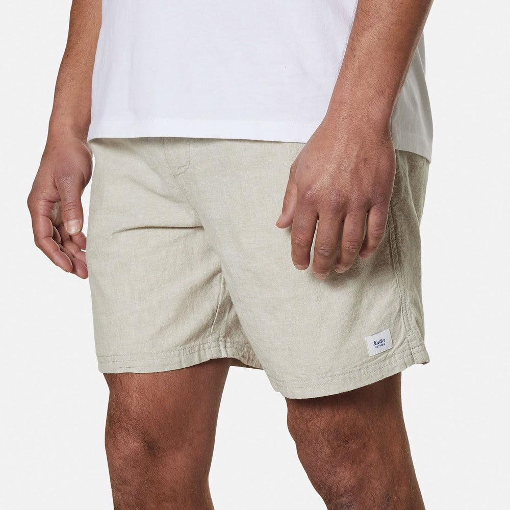 Pukas Surf Shop Man Short Katin Isaiah Local Short Light Gray