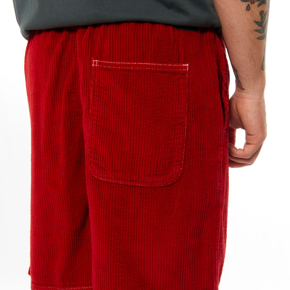 Pukas Surf Shop Man Short Pukas Clothing Corduroy Contrast Turbo Red