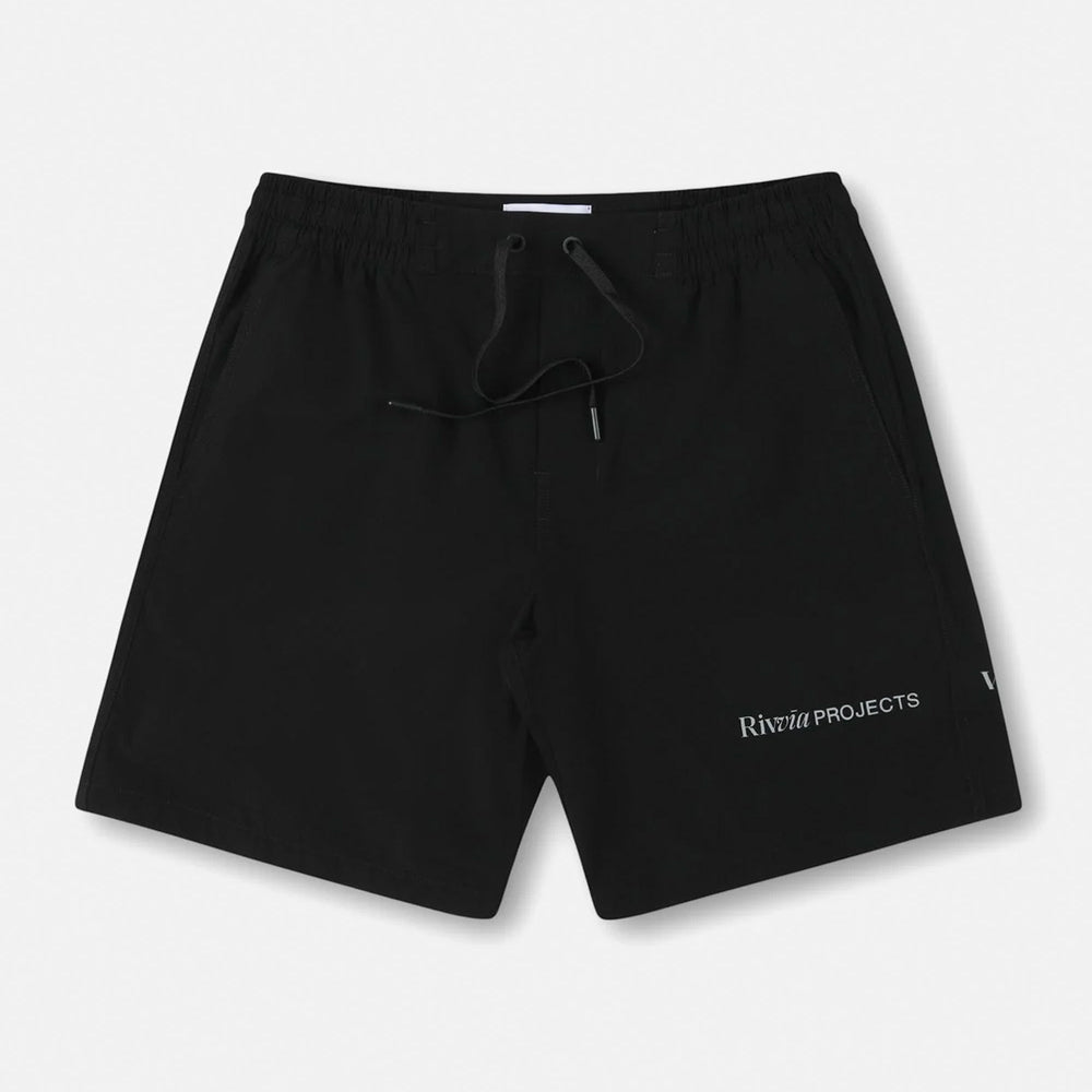 RIVVIA PROJECTS - DAILY RIDE SHORT - WASHED BLACK