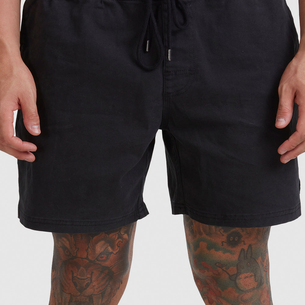 Pukas-Surf-Shop-Man-Short-Rvca-Escape-Black