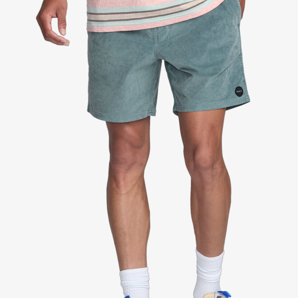 Pukas Surf Shop Man Short Rvca Escape Elastic Cord Lead