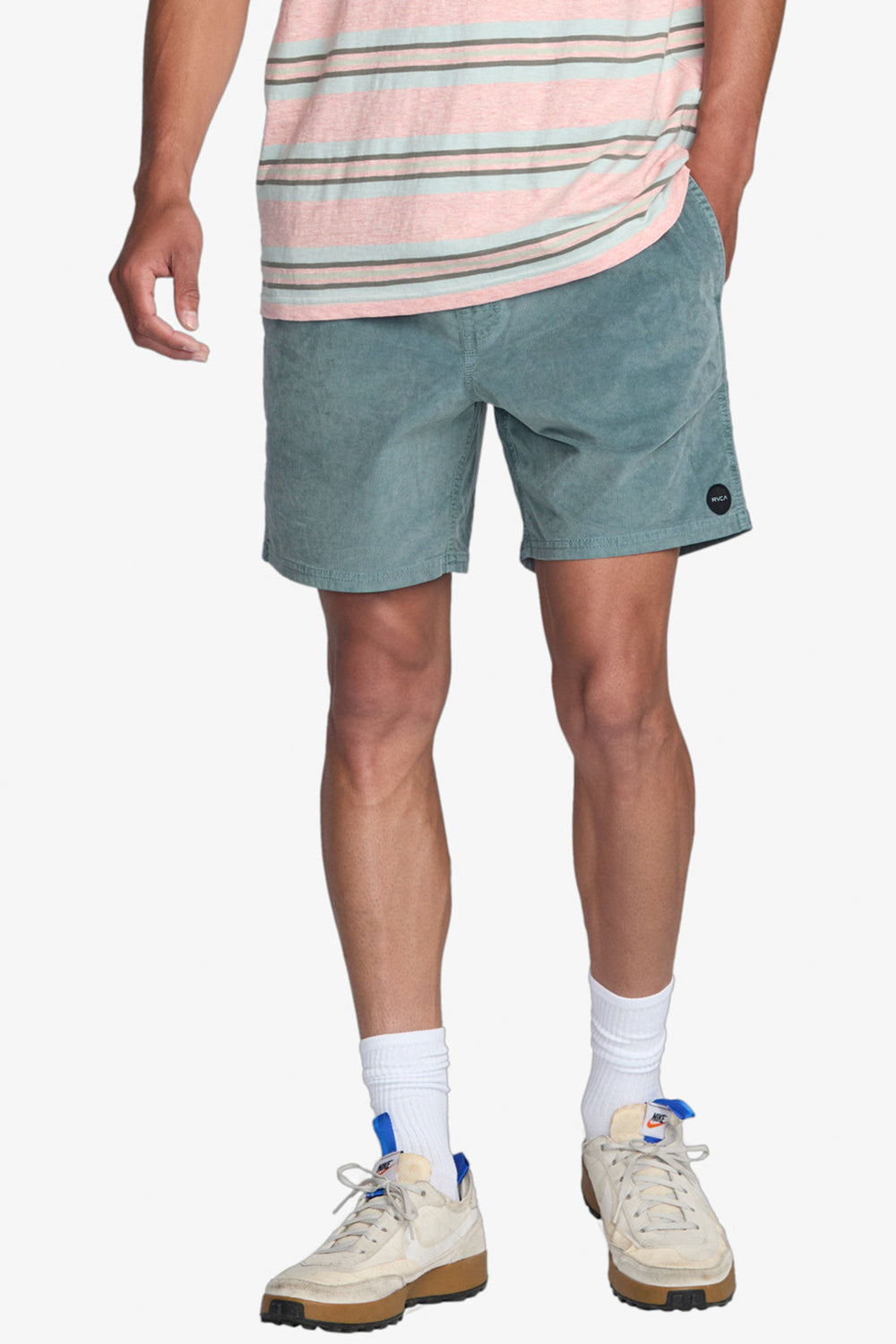 Pukas Surf Shop Man Short Rvca Escape Elastic Cord Lead
