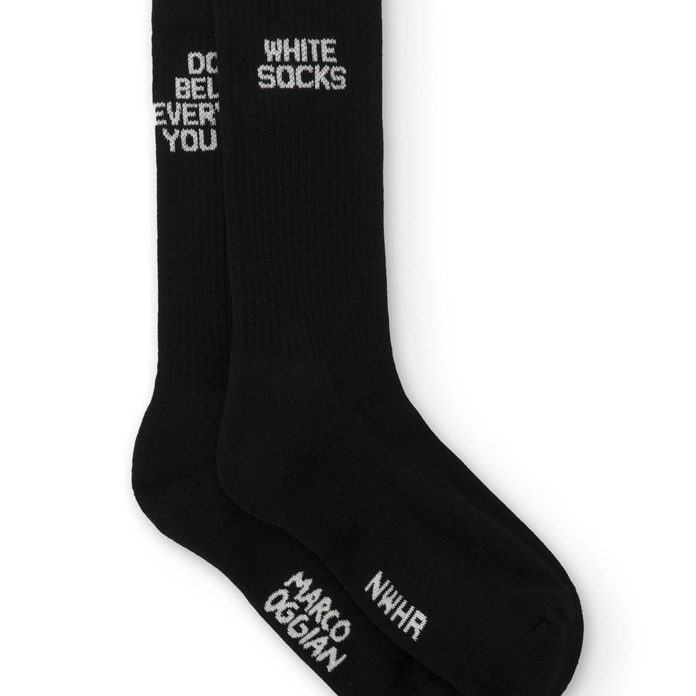 Pukas Surf Shop Man Socks Nowhere Dont Believe Black