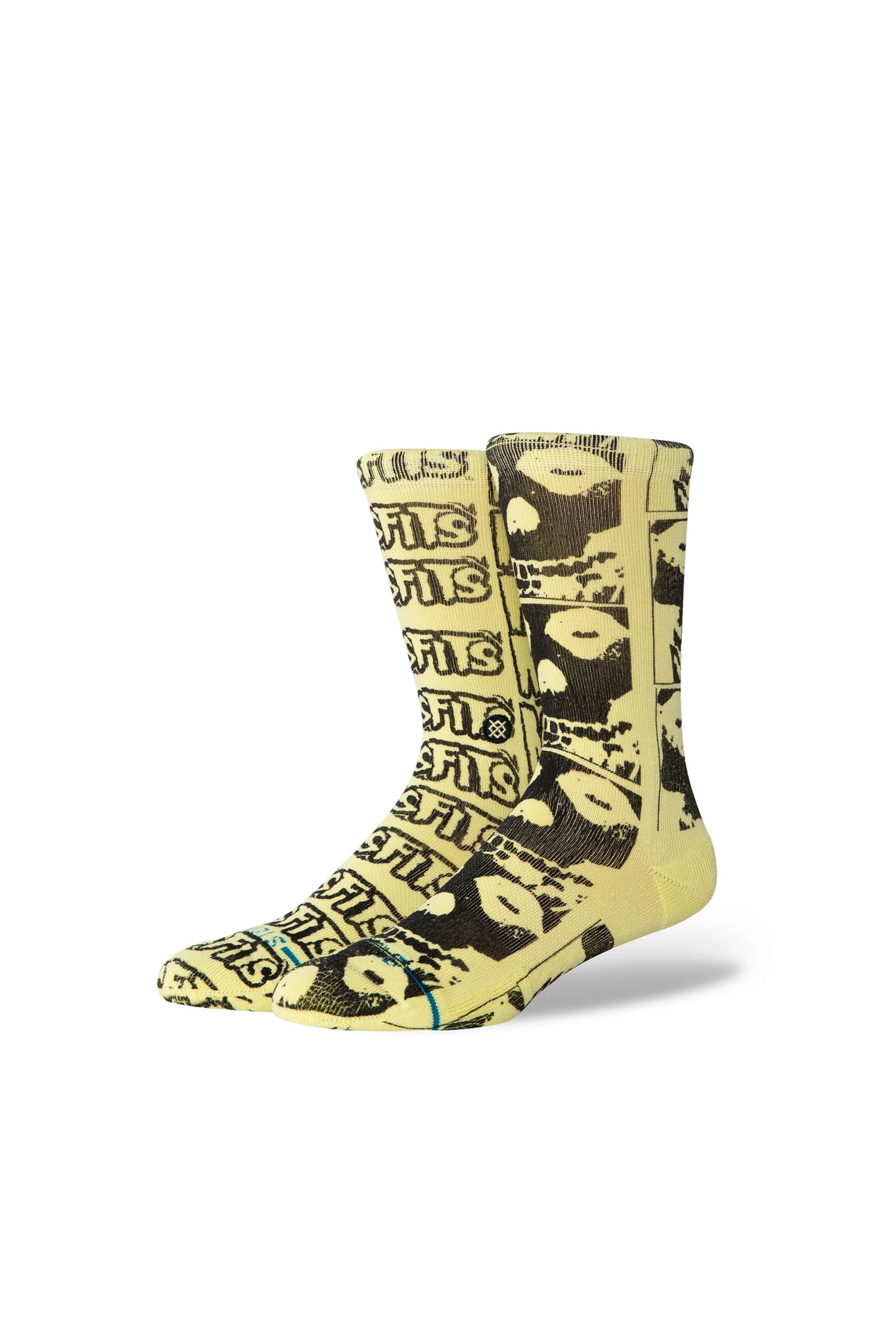 Pukas Surf Shop Stance Collection Crew Socks in Melon