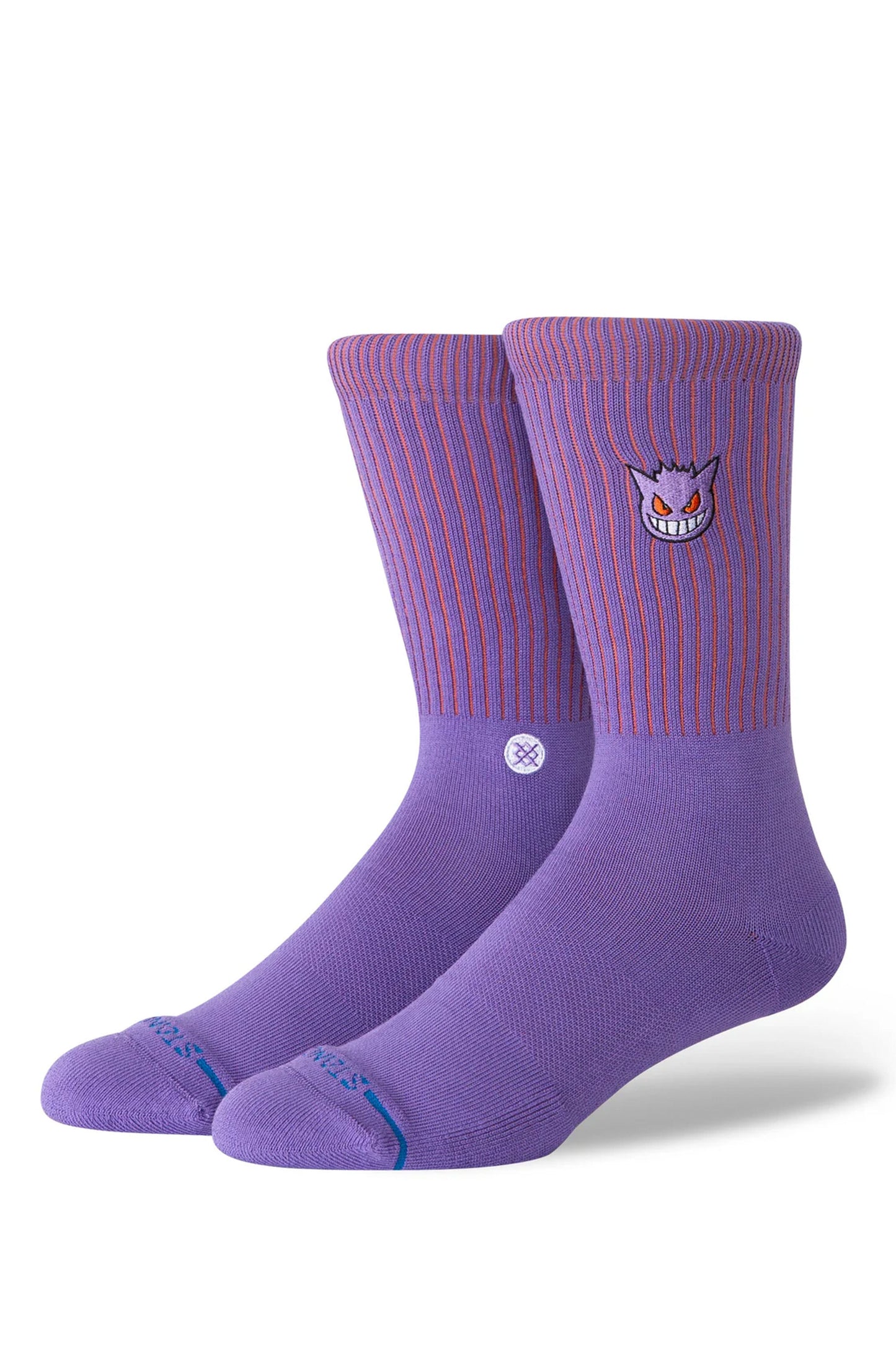 Pukas Surf Shop Stance Gengar Crew Sock in Purple