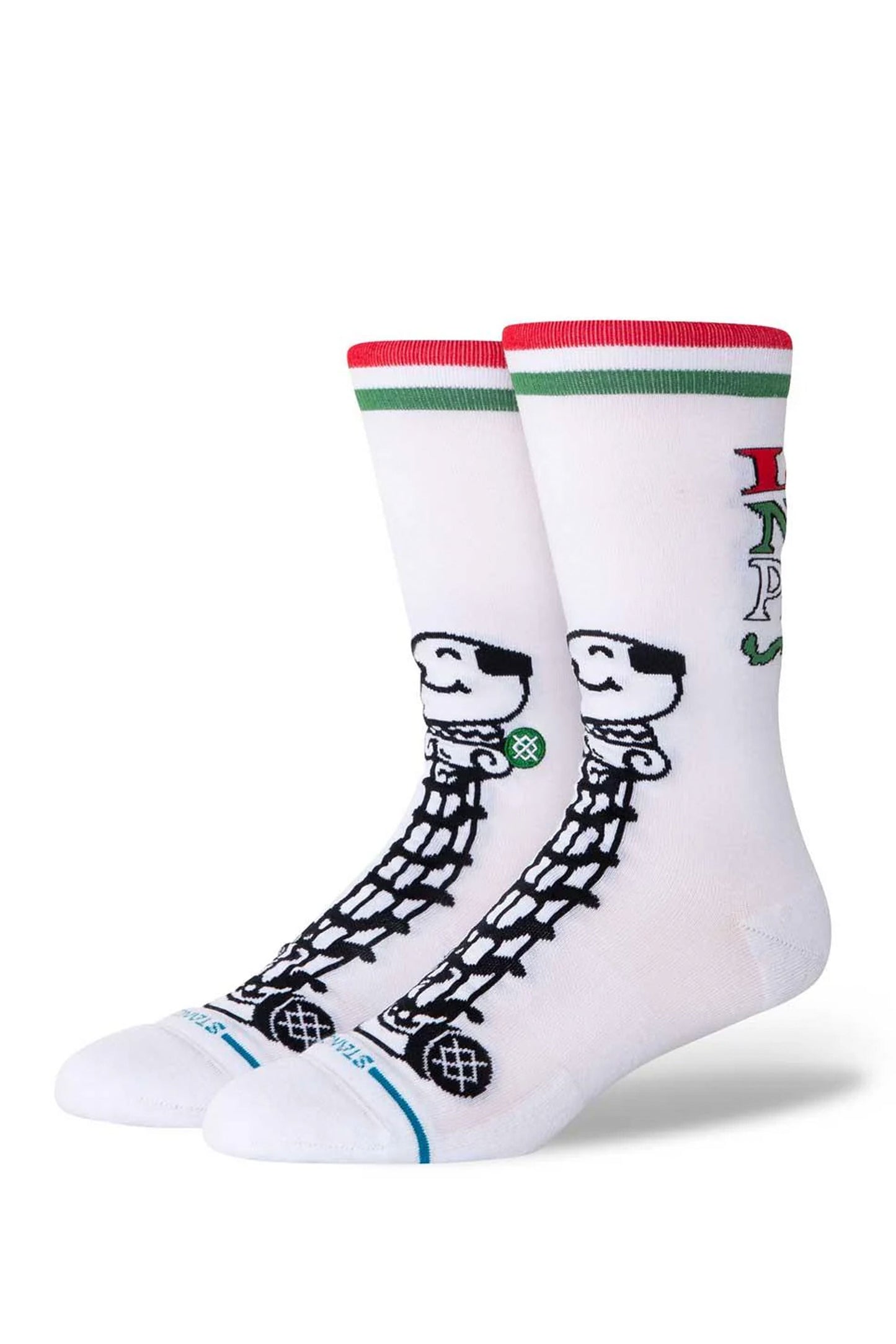 Pukas Surf Shop Stance Little Neros Sock in White