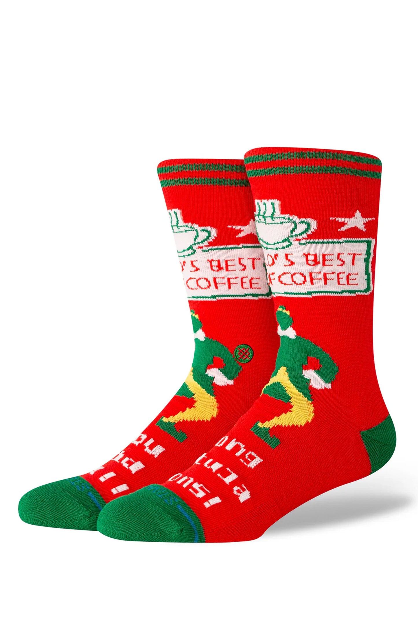 Pukas Surf Shop Stance Worlds Best Sock in Red