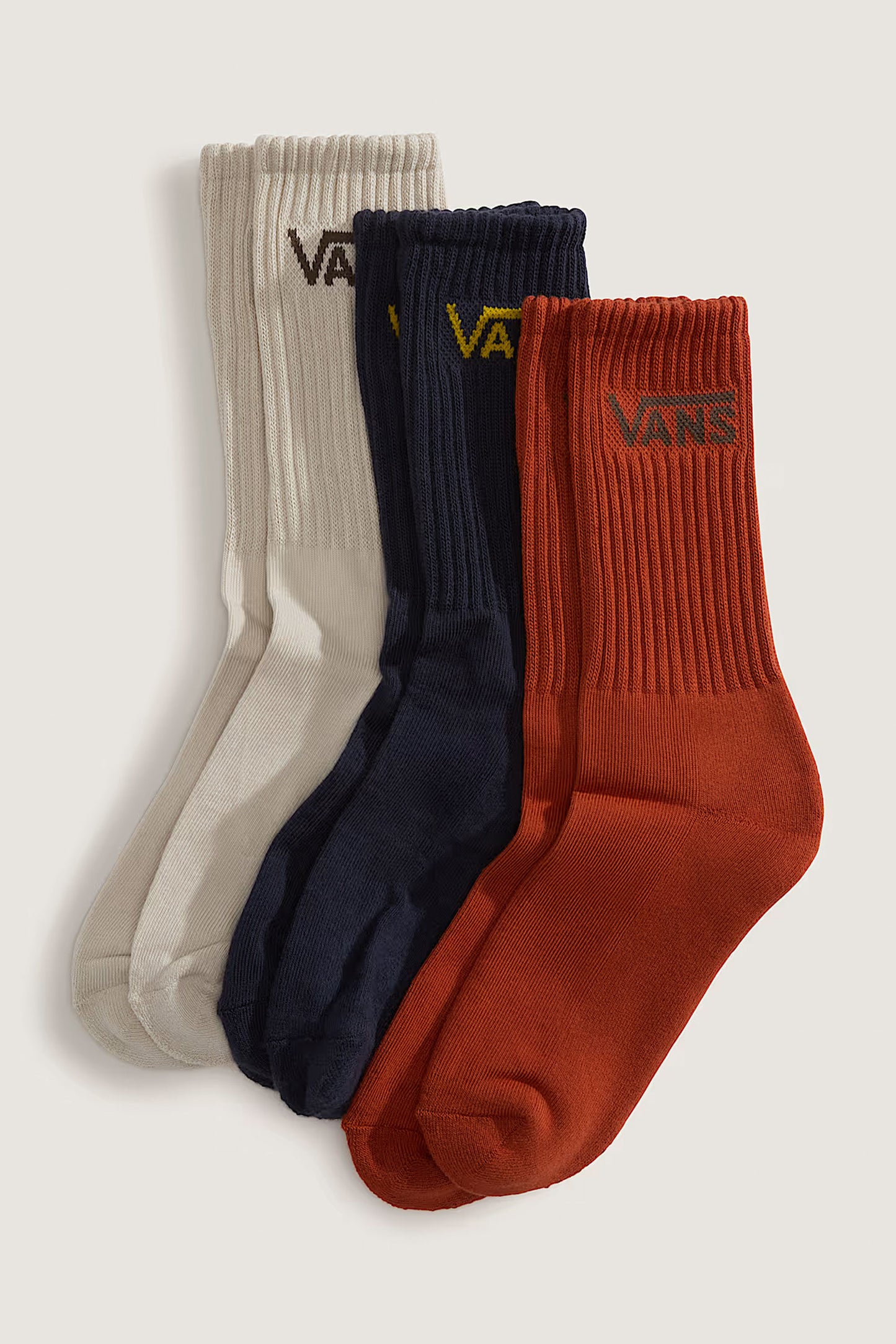 Pukas Surf Shop Vans Classic Crew Socks 3-Pack in Blue