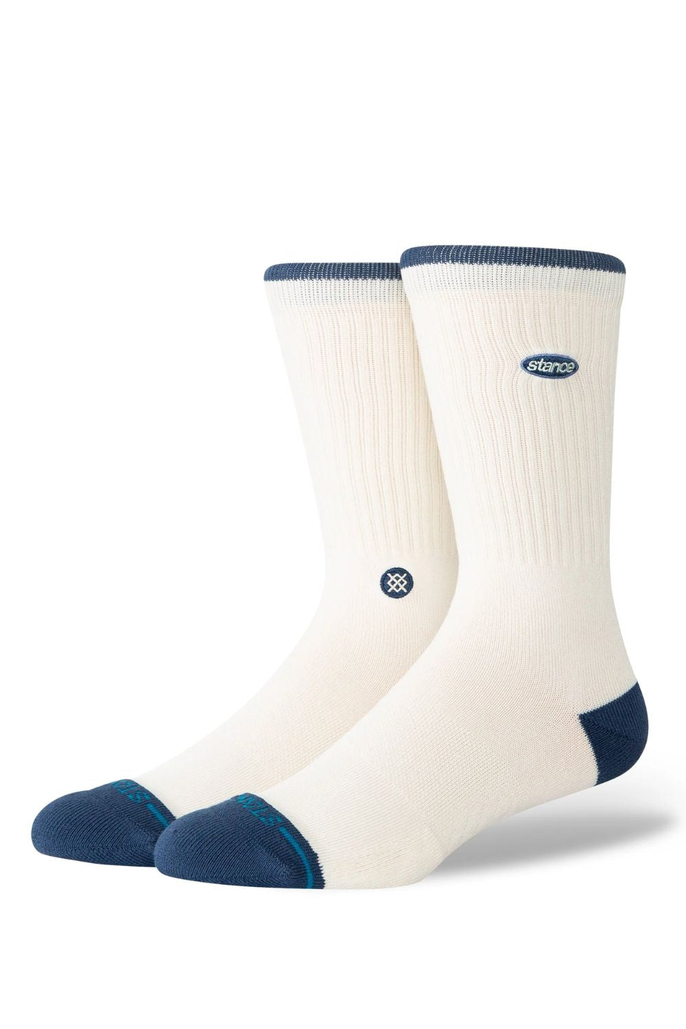 STANCE Blurred Crew socks in Canvas — surf lifestyle accessories at Pukas Surf Shop