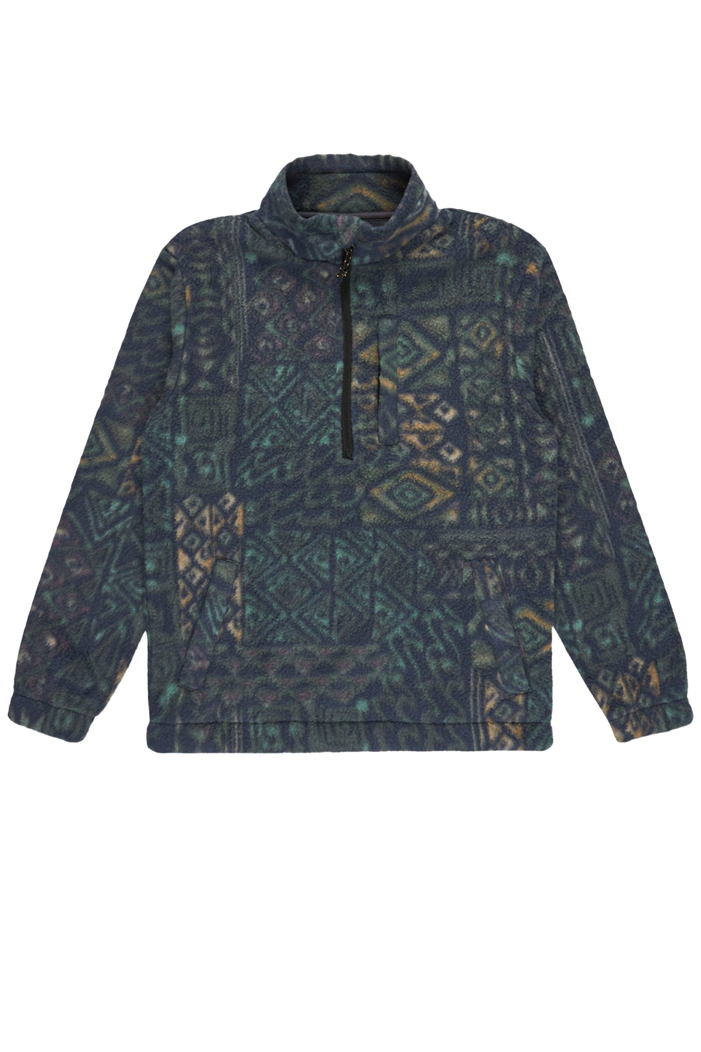 Pukas Surf Shop Billabong youth mock fleece black zip high-neck