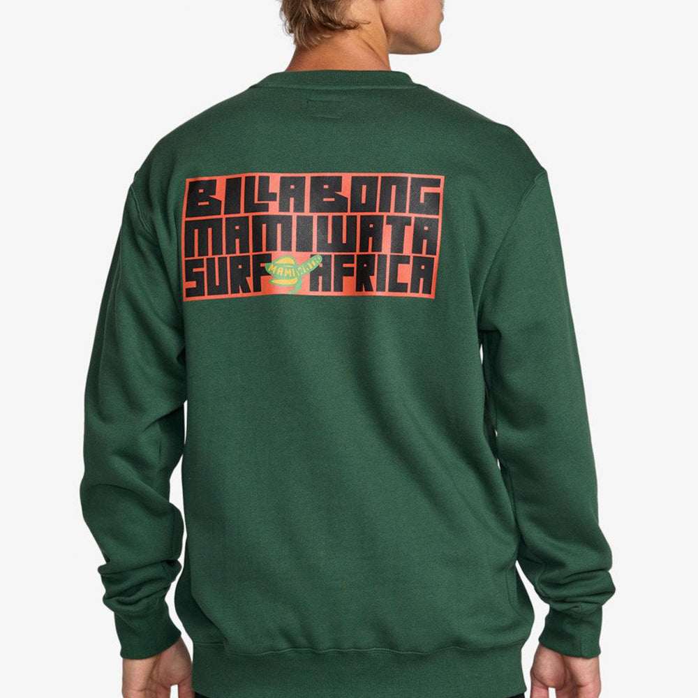 
                      
                        Pukas Surf Shop Man Sweat Billabong Mamiwata Surf Africa Crew Forest
                      
                    