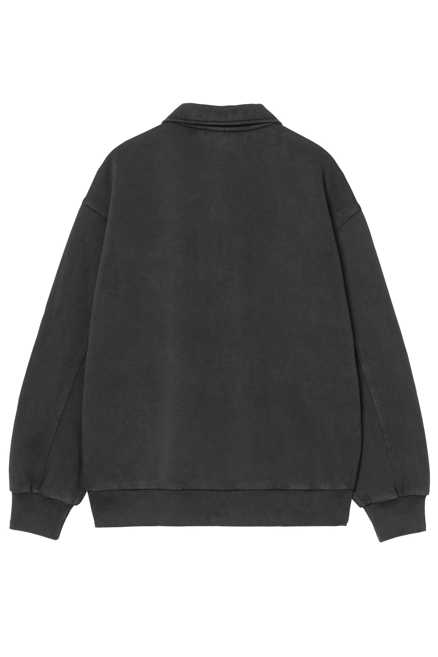 Black sweater on a white background
