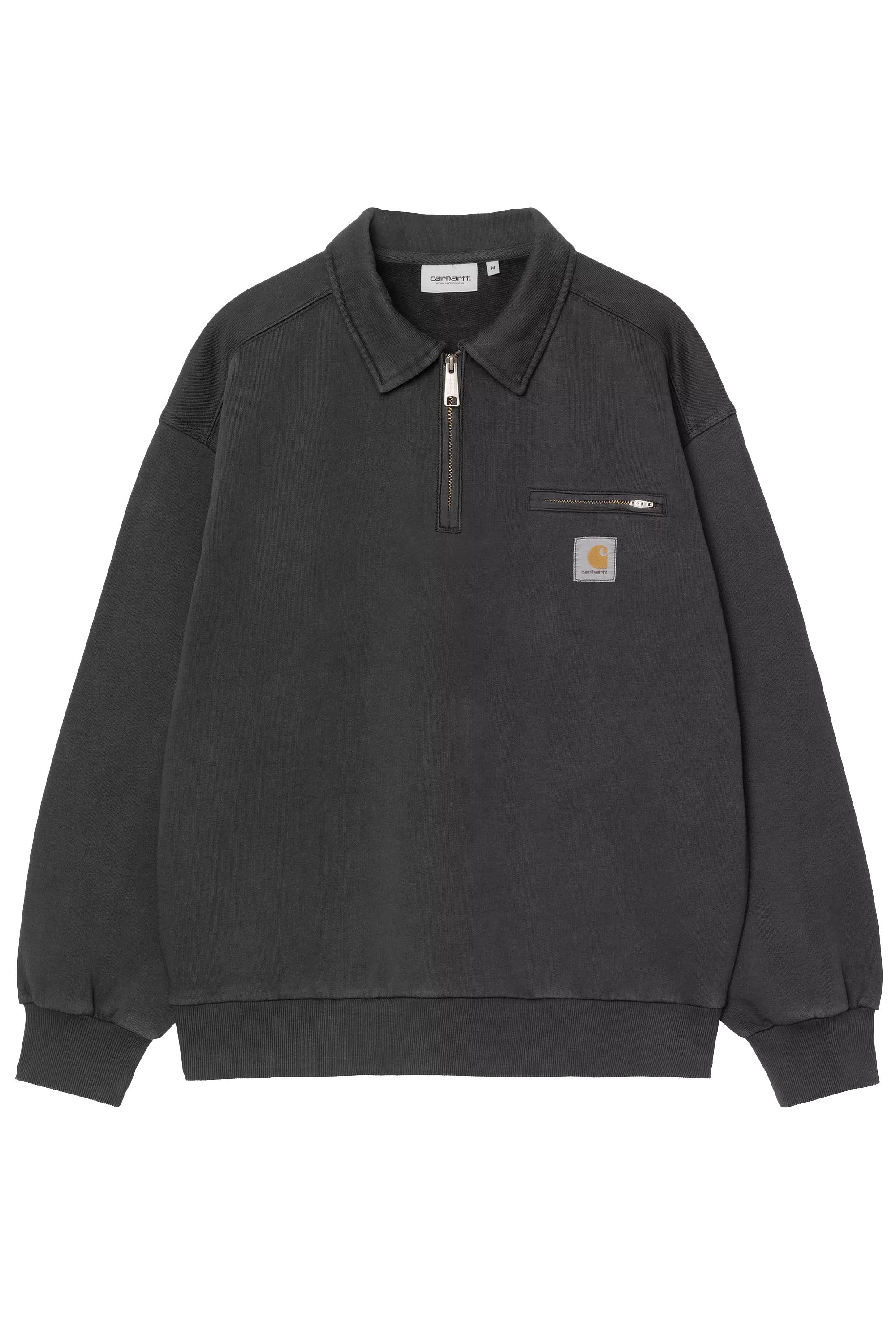CARHARTT WIP Half Zip Detroit Sweatshirt | Shop at PUKAS SURF SHOP