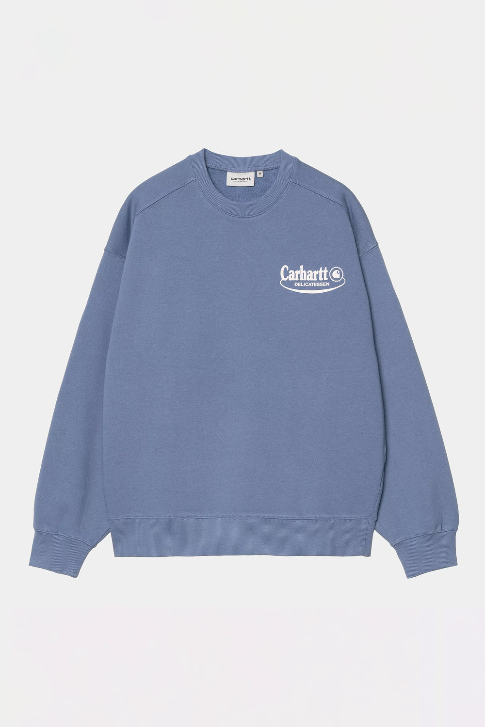 Pukas Surf Shop Man Sweat Carhartt Wip Catalogue Sweat Blue Iris