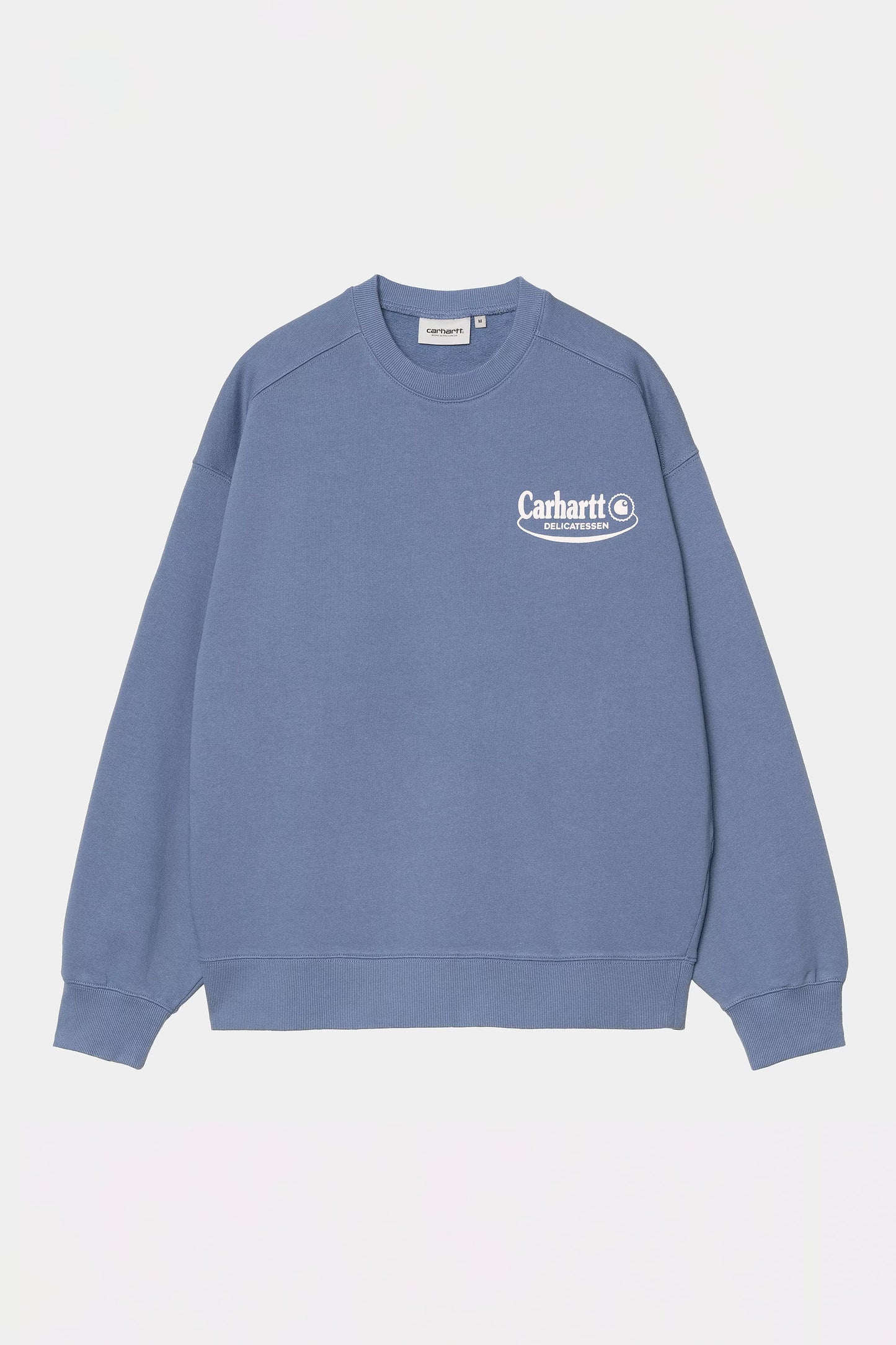 Pukas Surf Shop Man Sweat Carhartt Wip Catalogue Sweat Blue Iris