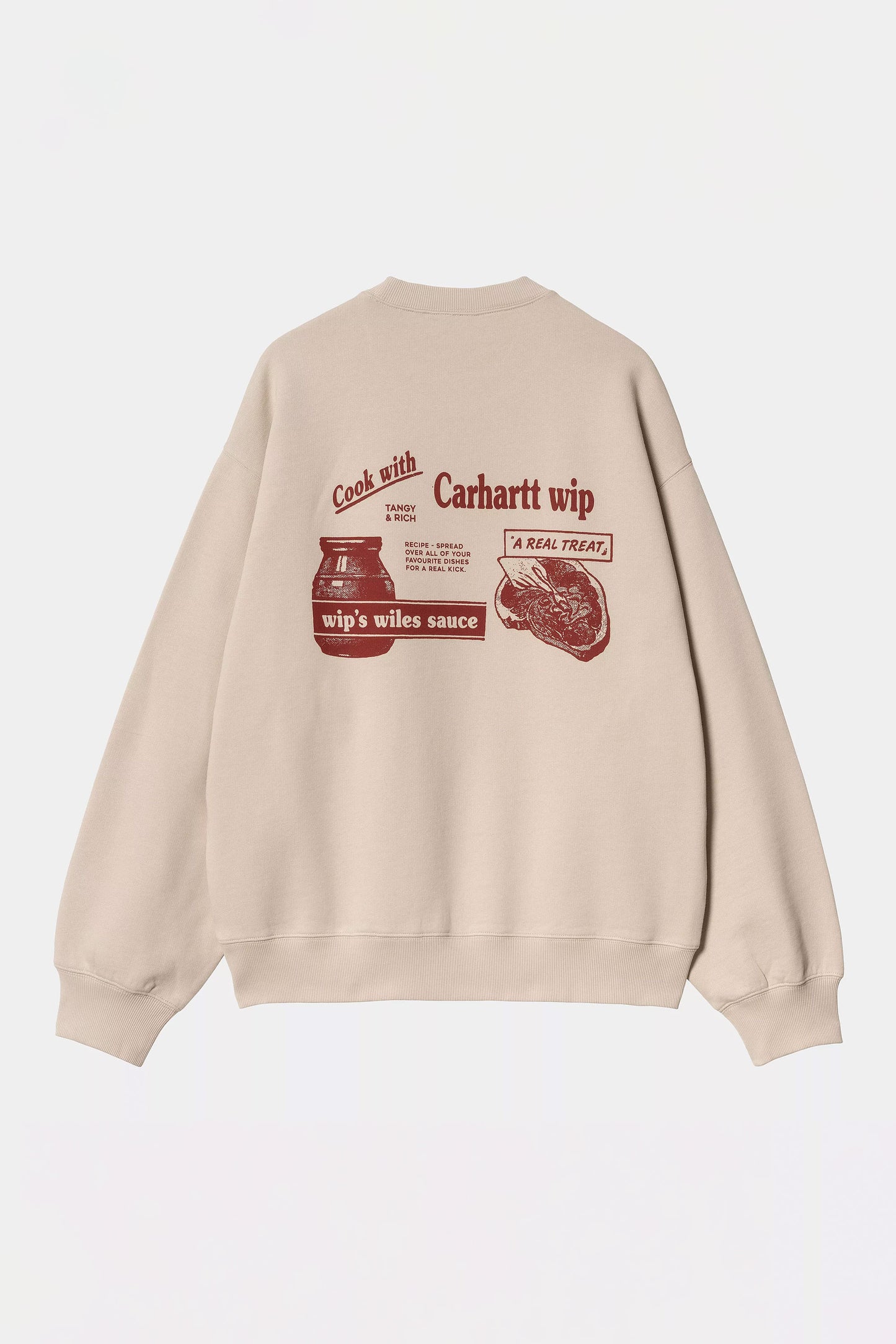 Pukas Surf Shop Man Sweat Carhartt Wip Catalogue Sweat Fleur De Sel