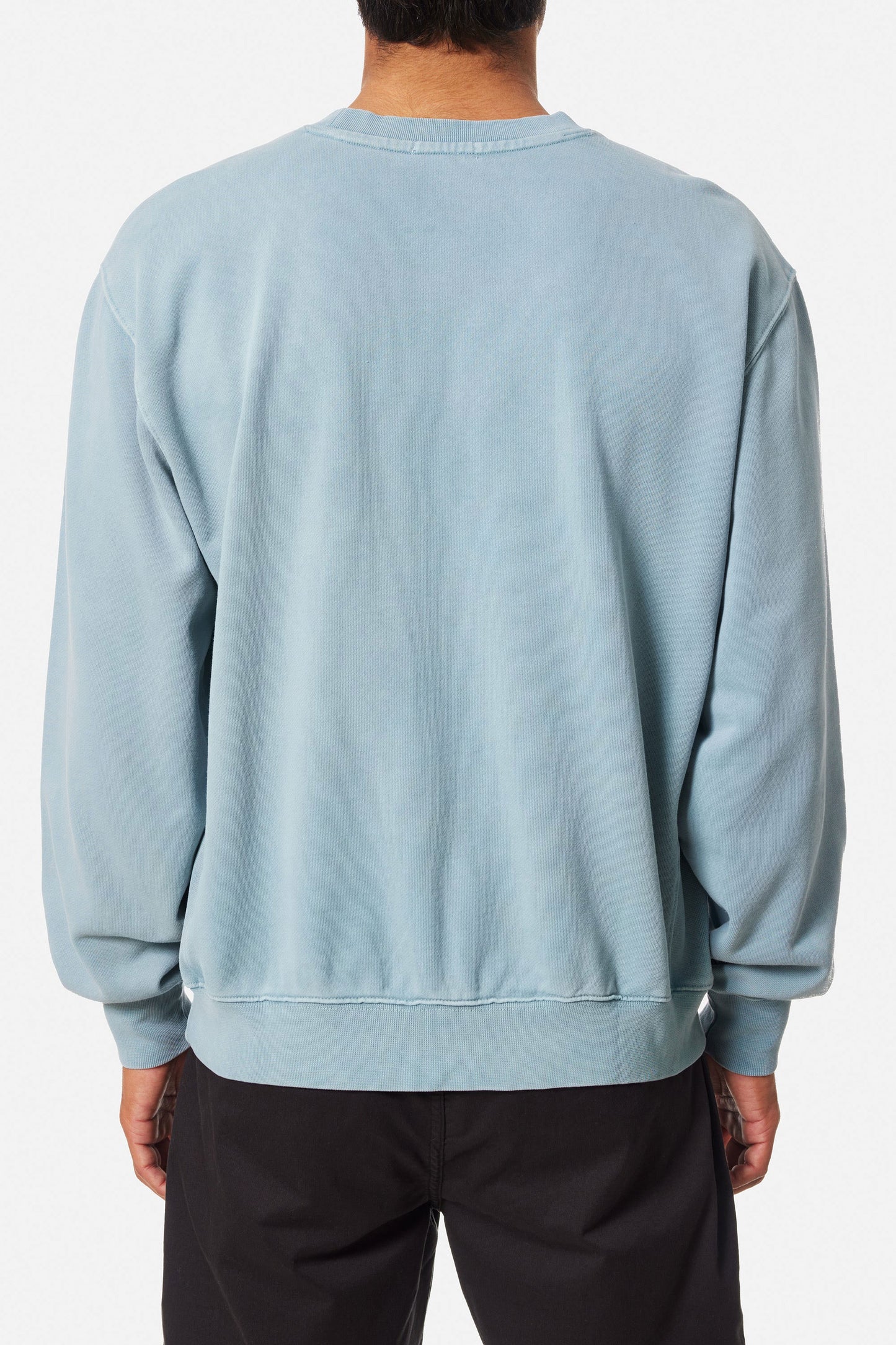 Pukas Surf Shop Man Sweat Crawford Emb Crew Pigment Dye