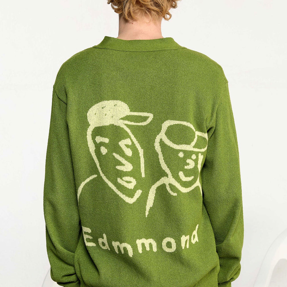 Pukas Surf Shop Man Sweat Edmmond People Cardigan Green
