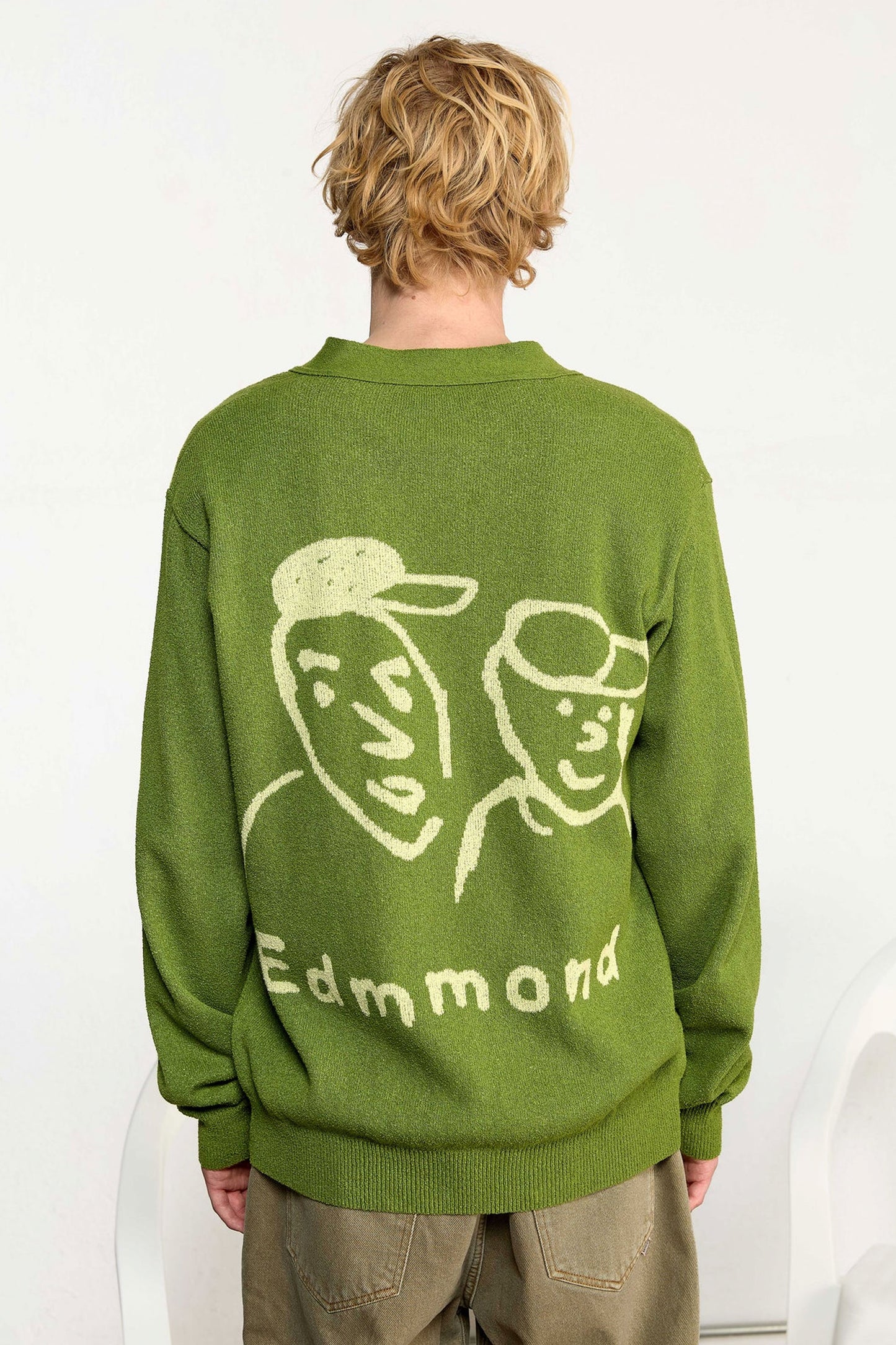 Pukas Surf Shop Man Sweat Edmmond People Cardigan Green